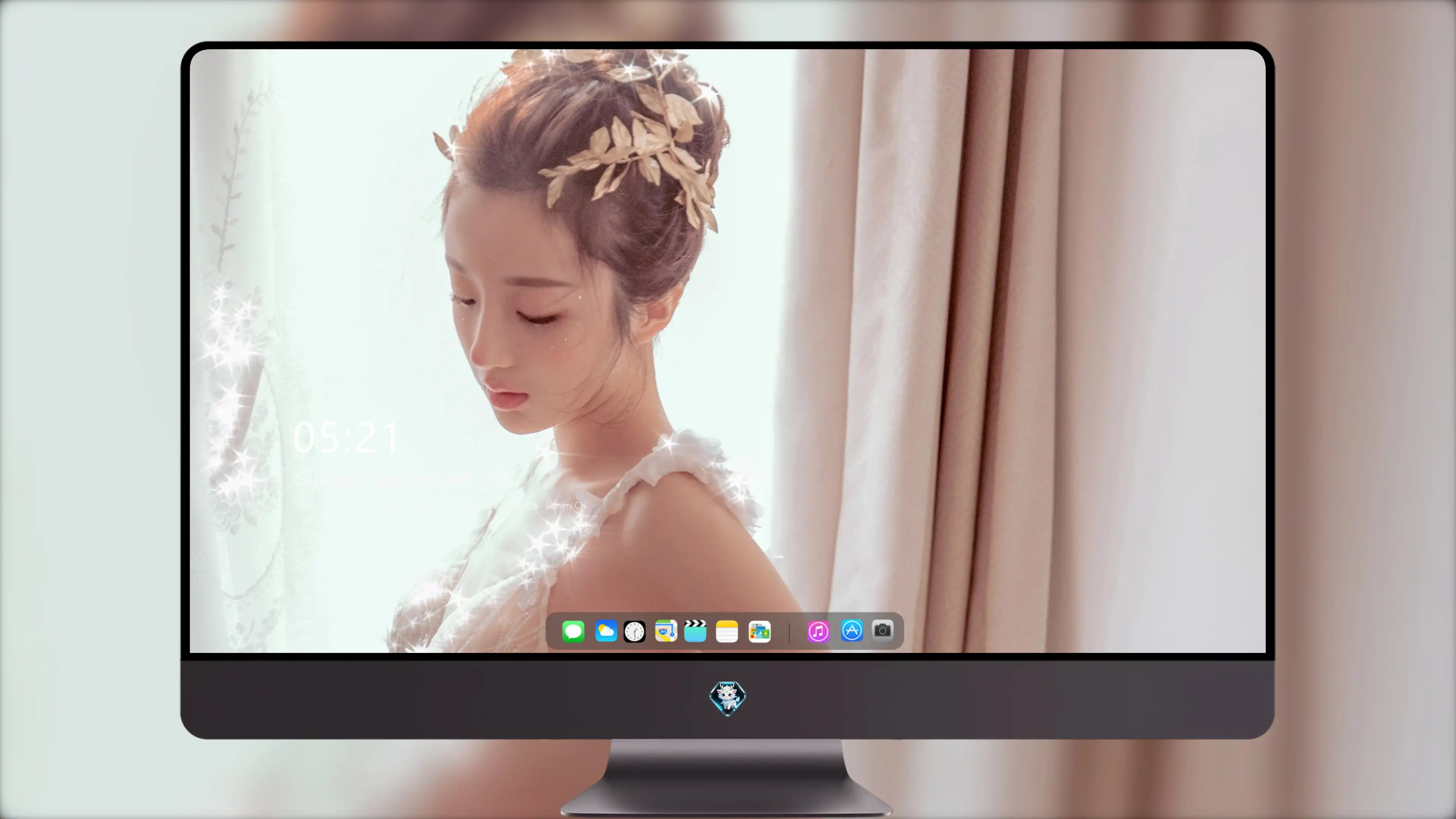 面容姣好的 中国佳人 面部高清摄影 4K极致清晰  PC屏保