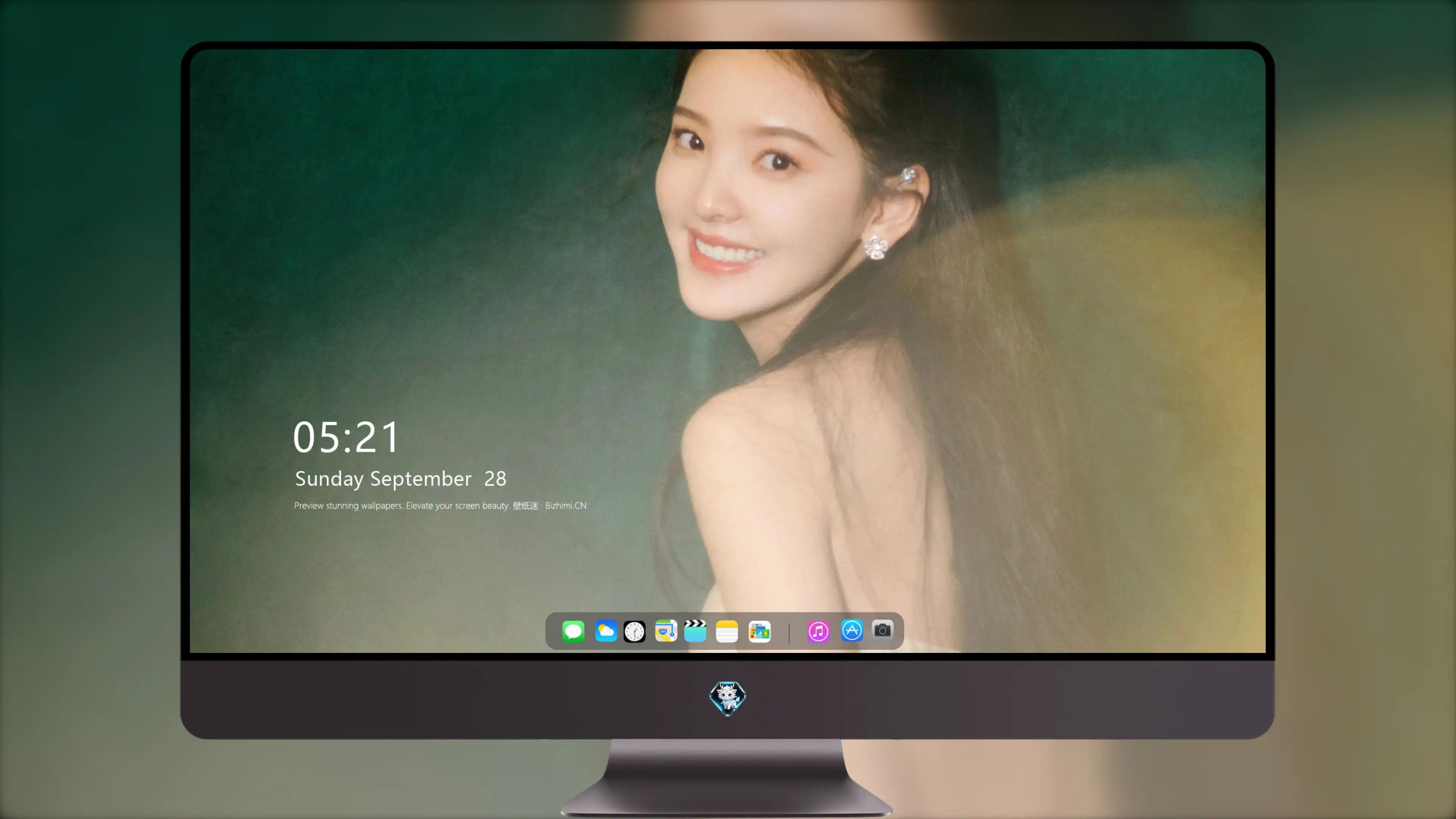 面容姣好的 中国佳人 面部高清摄影 4K极致清晰  PC屏保
