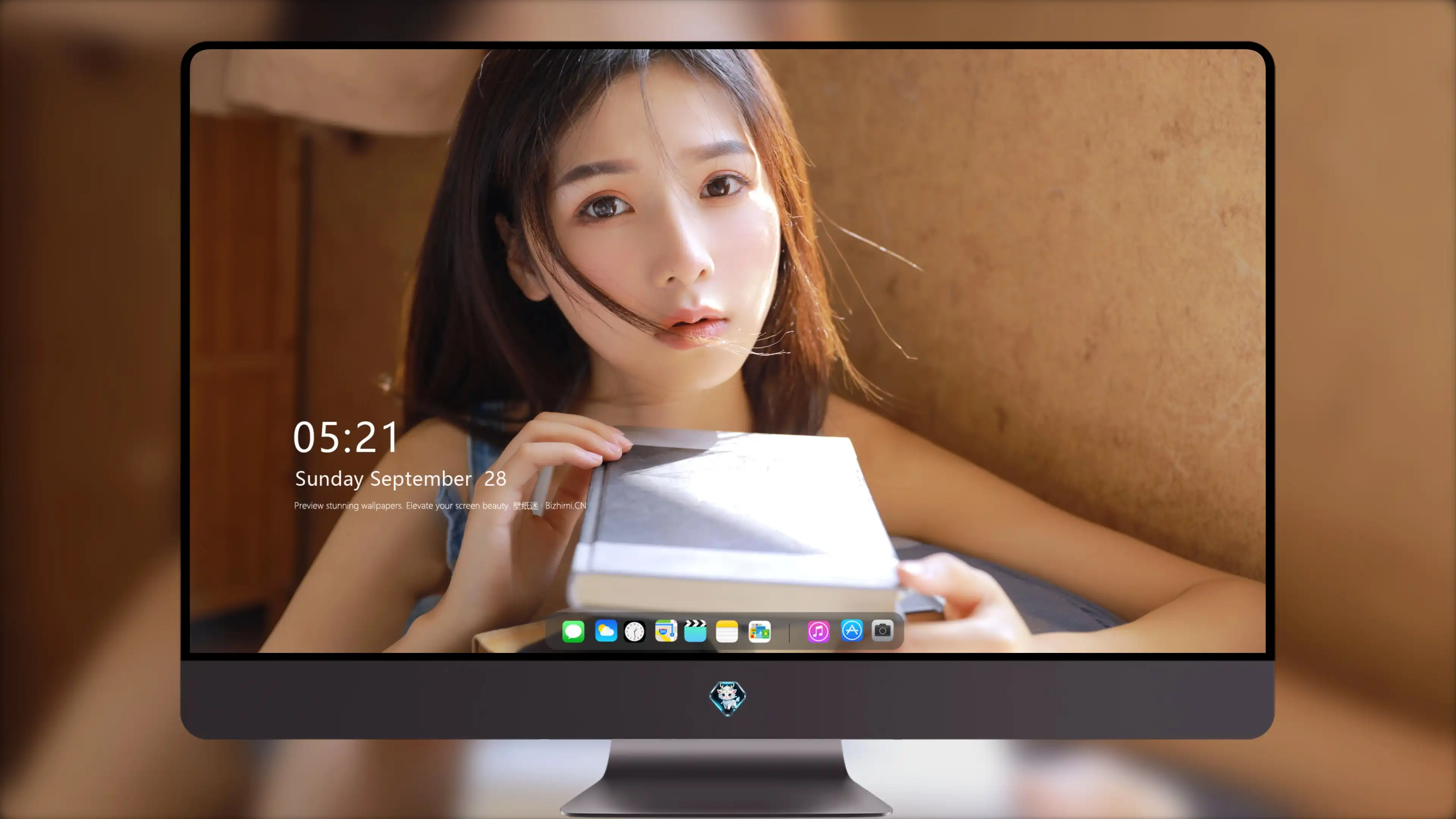五官精致的 国产美女 高清脸部写真 超清晰4K 桌面锁屏