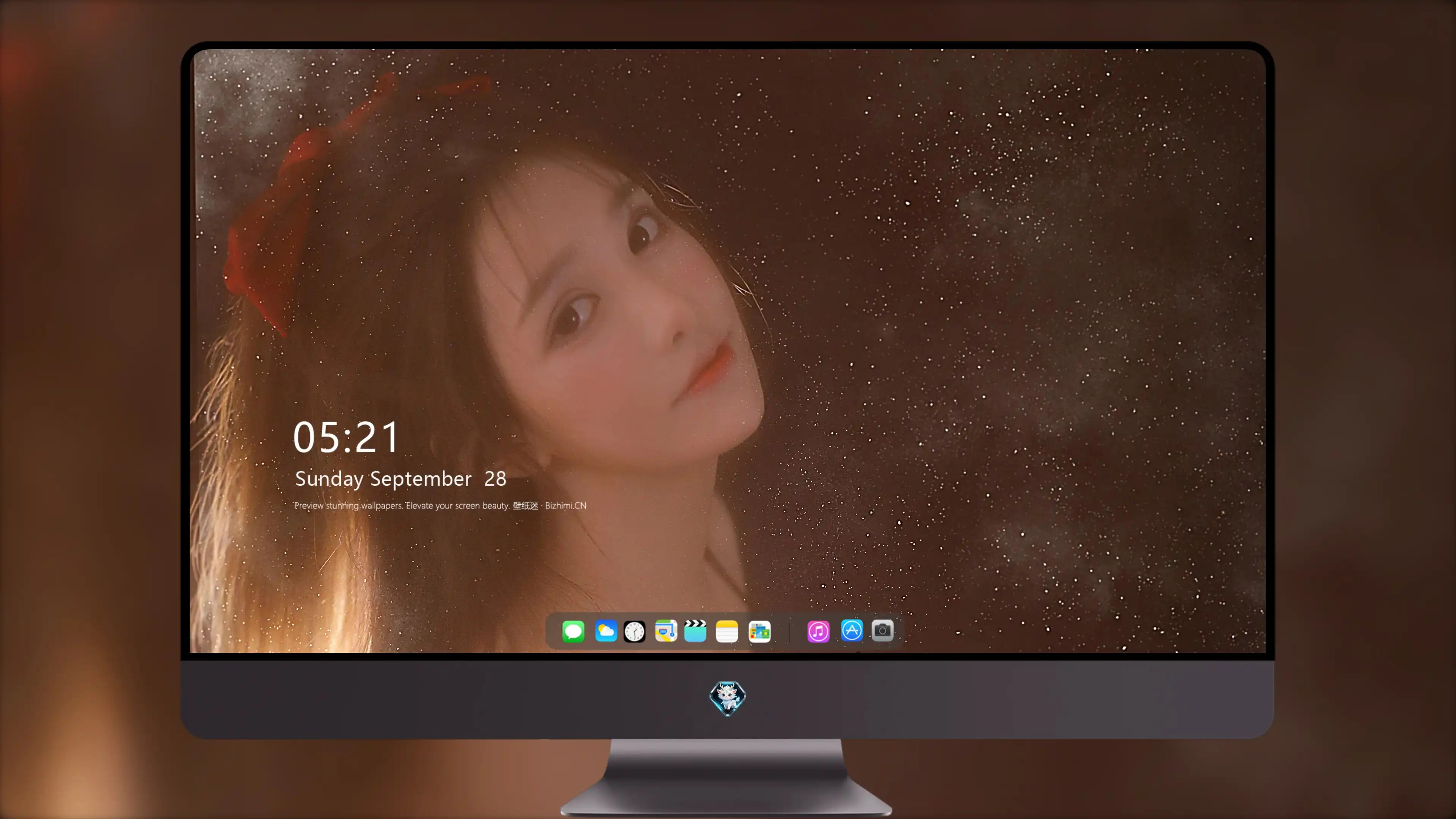 五官精致的 国产美女 高清脸部写真 超清晰4K 桌面锁屏