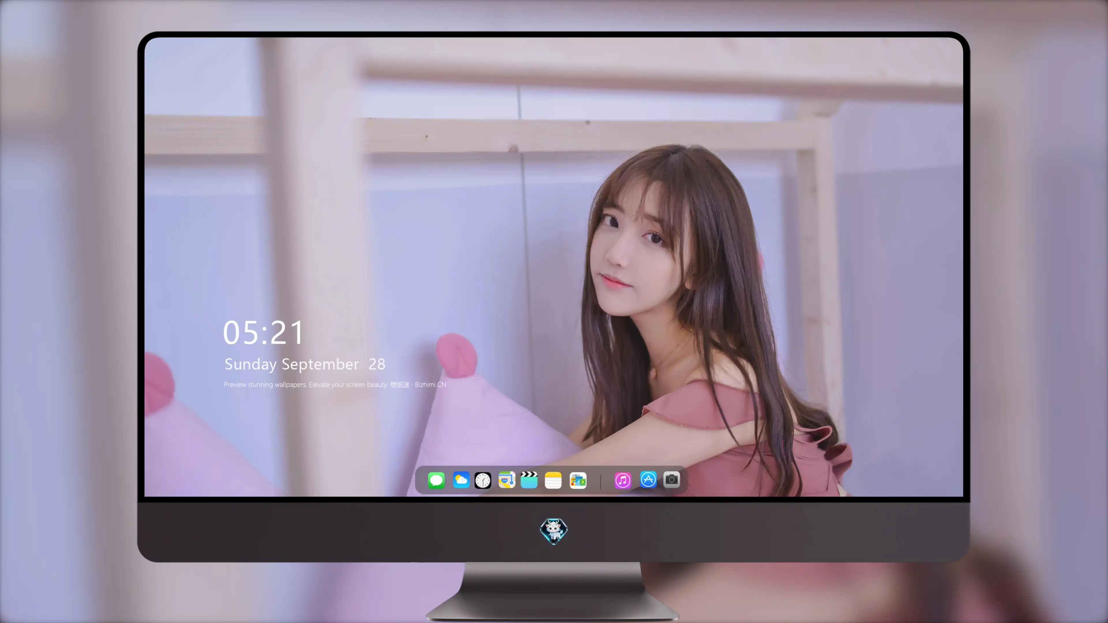 面容姣好的 中国佳人 面部高清摄影 4K极致清晰  PC屏保