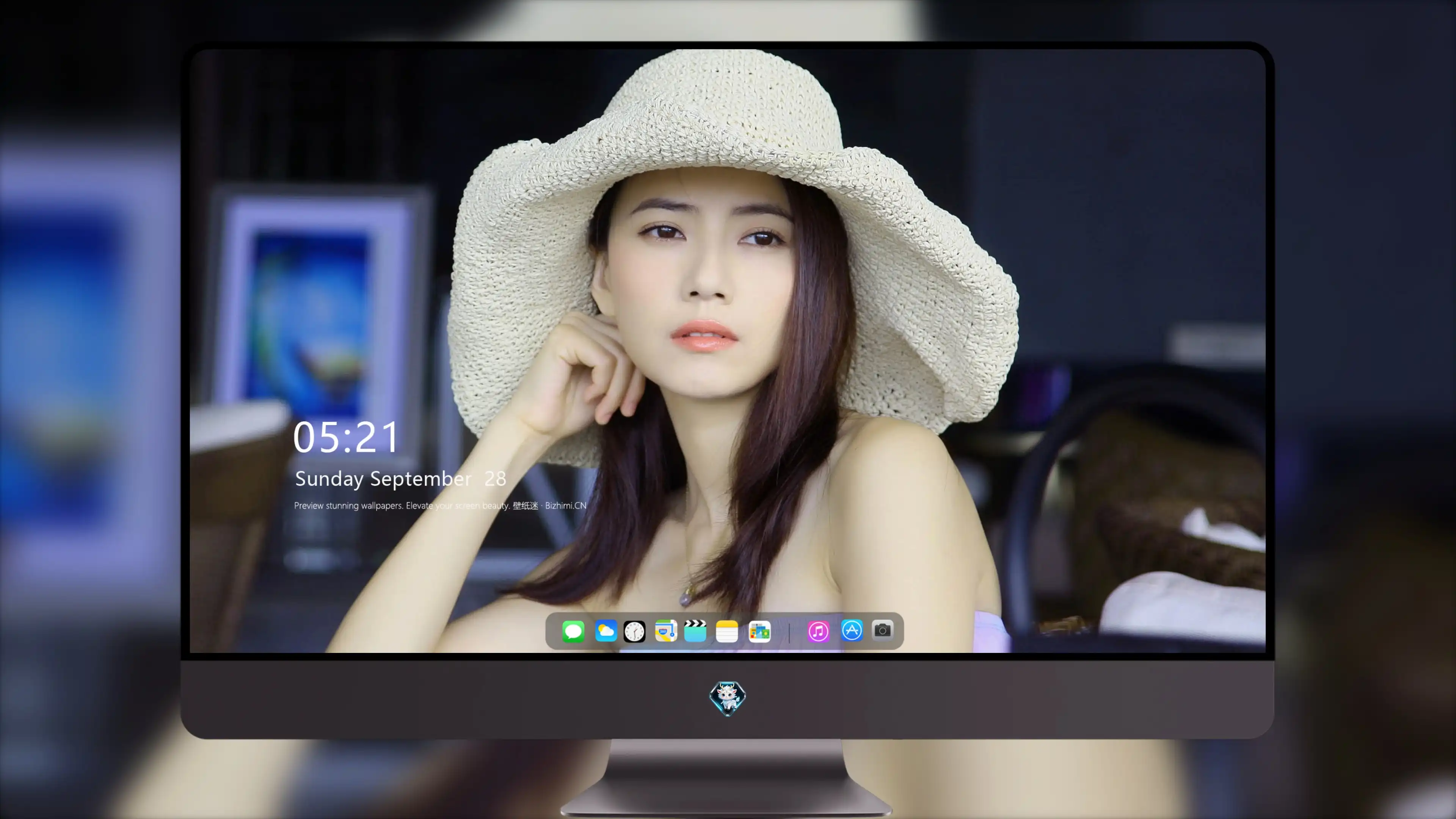 五官精致的 国产美女 高清脸部写真 超清晰4K 桌面锁屏