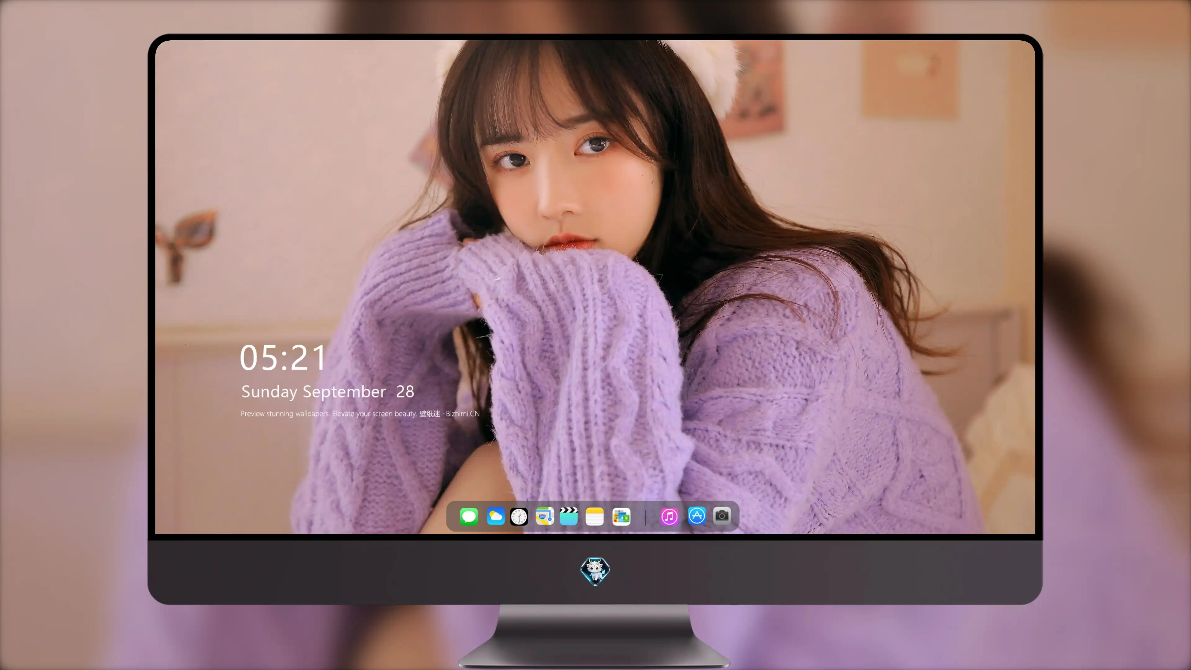 容貌绝美的 中国美女 面部特写摄影 4K高清图片 手机壁纸
