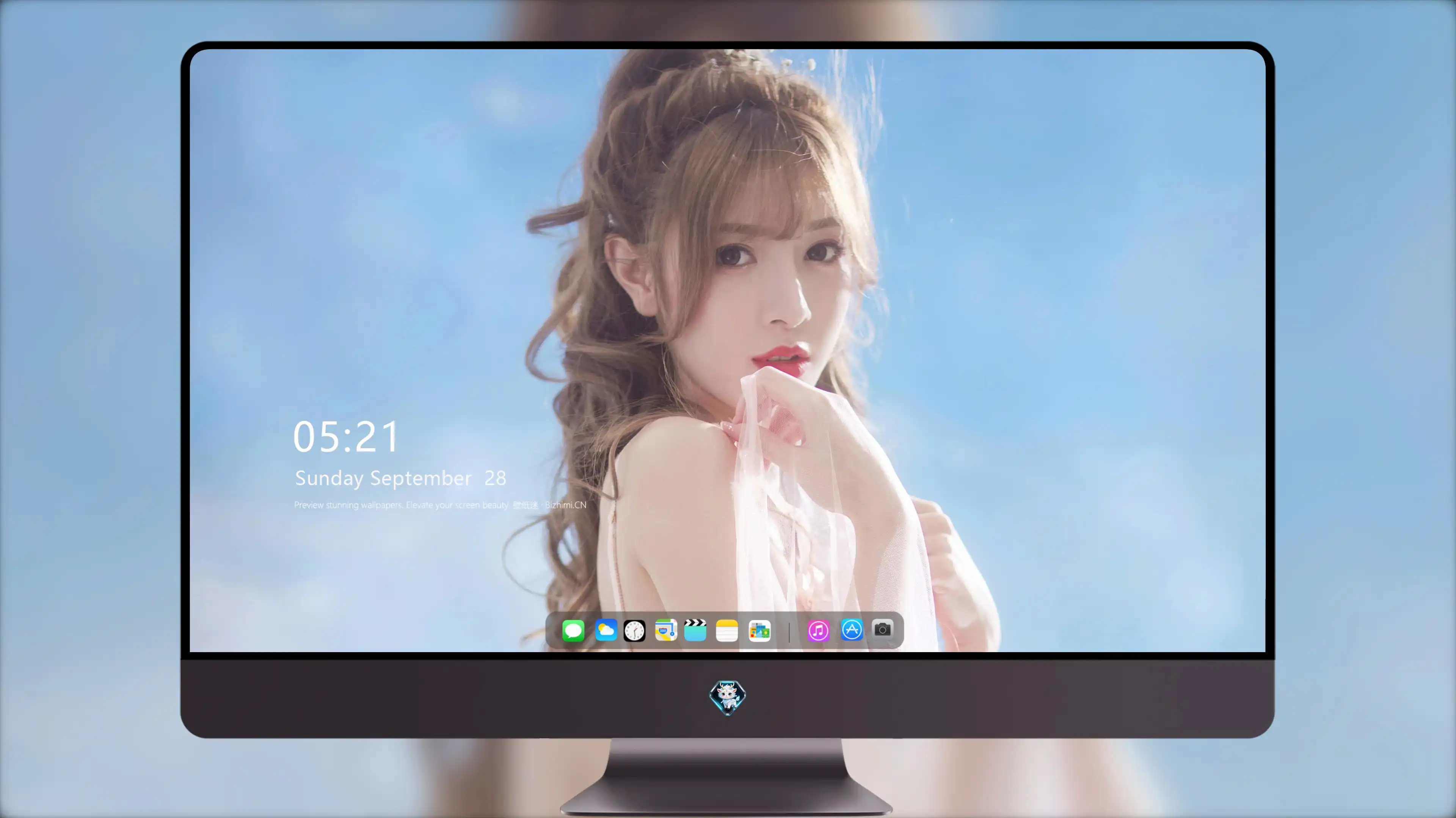 五官精致的 国产美女 高清脸部写真 超清晰4K 桌面锁屏