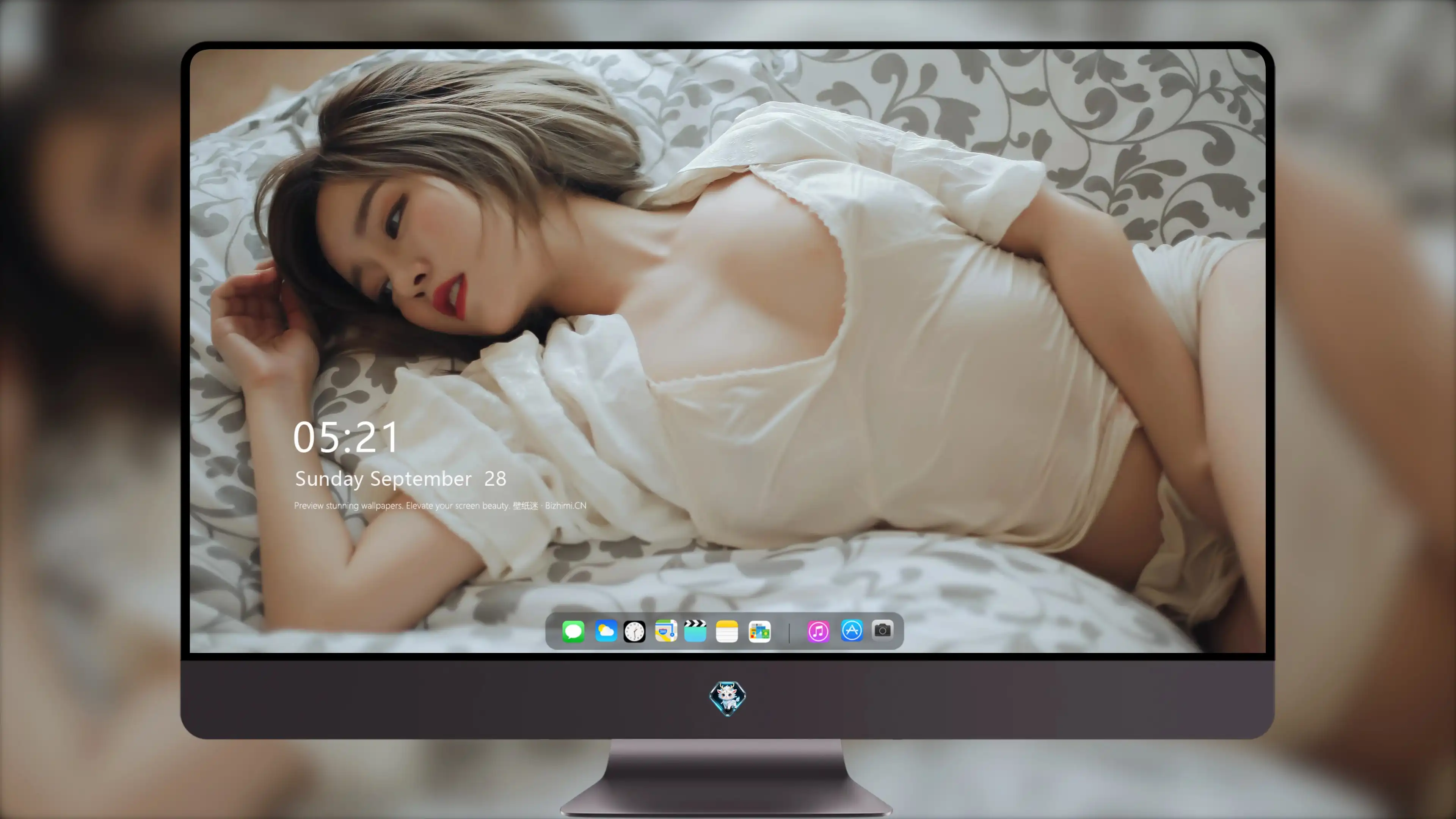 容貌绝美的 中国美女 面部特写摄影 4K高清图片 手机壁纸