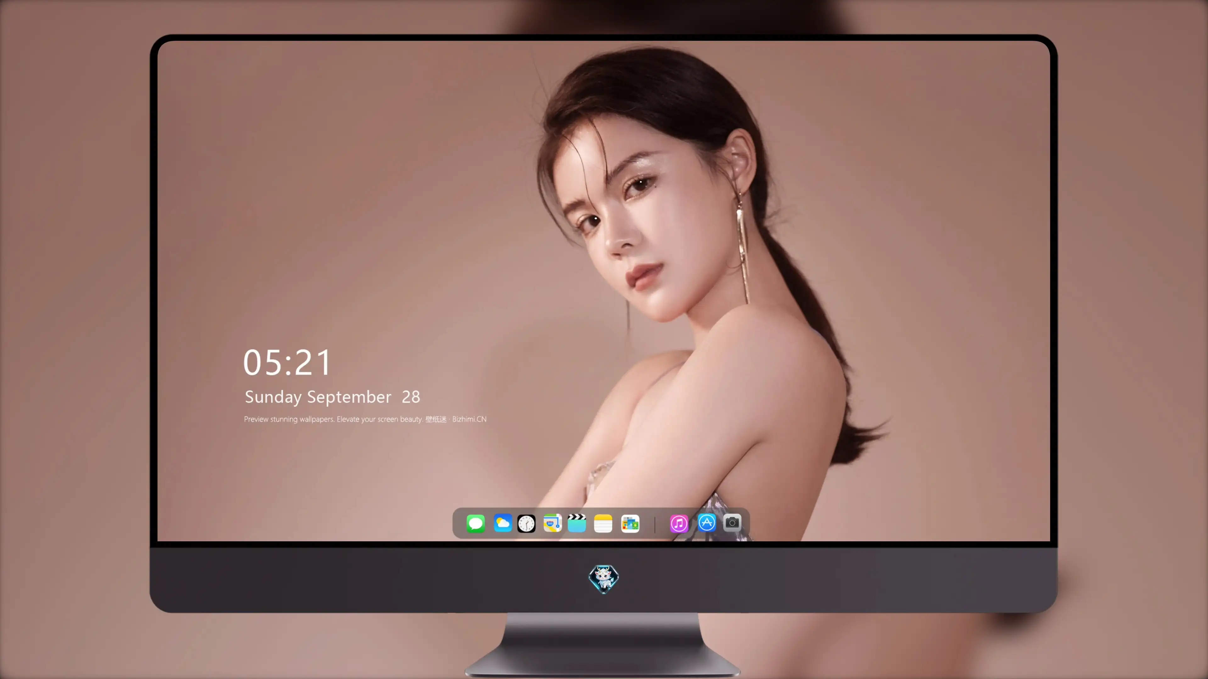 容貌绝美的 中国美女 面部特写摄影 4K高清图片 手机壁纸