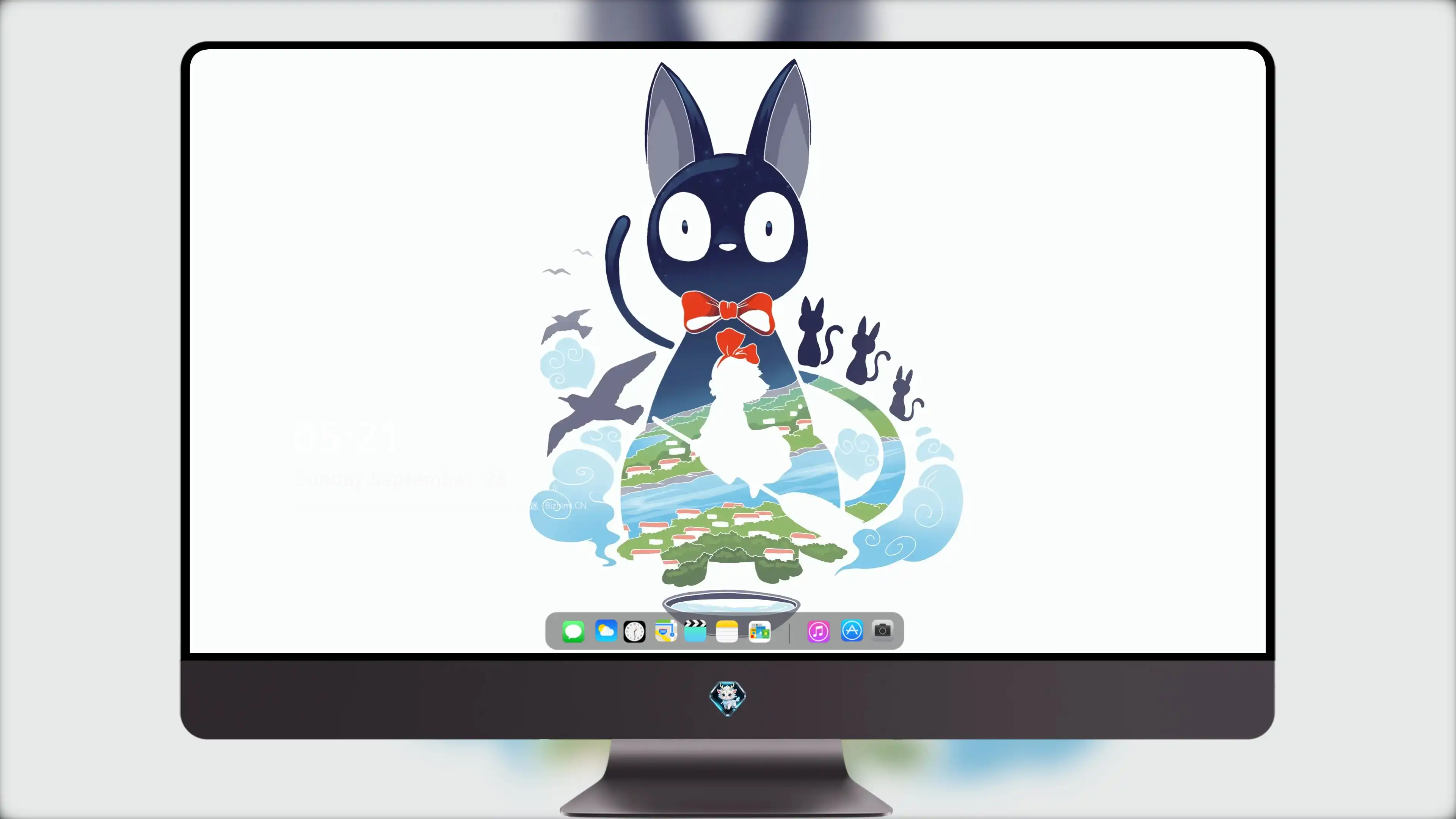 高清锁屏 宫崎骏角色截图 PC桌面 高清无水印
