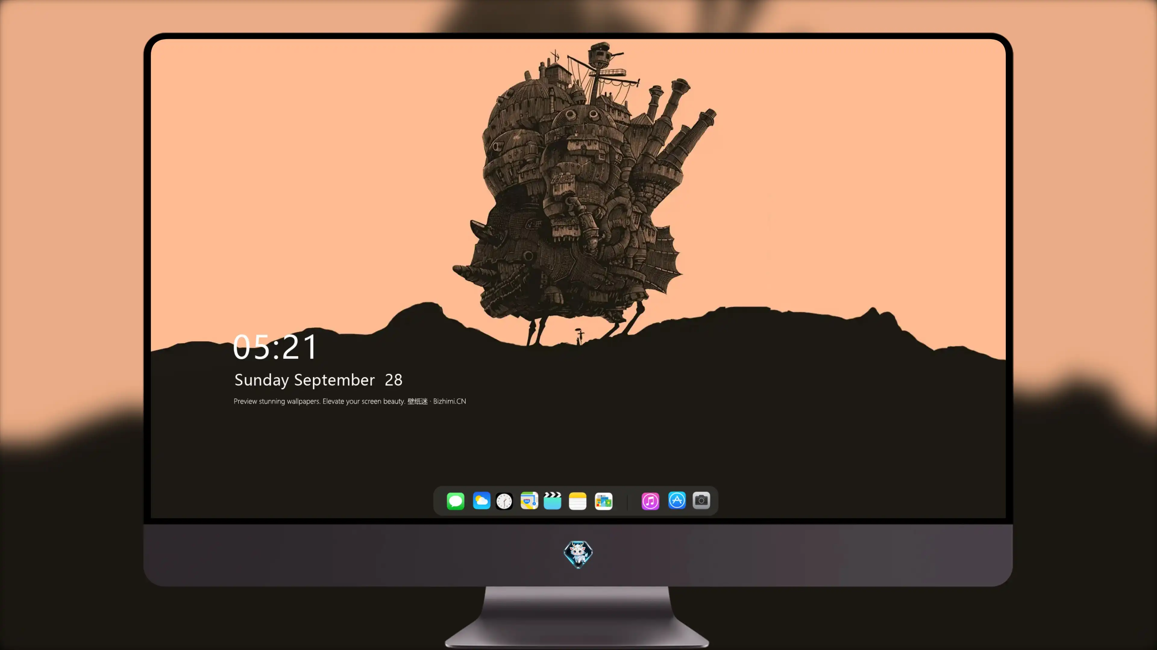 无损画质 哈尔的移动城堡海报壁纸 IPAD屏保 热门图片素材
