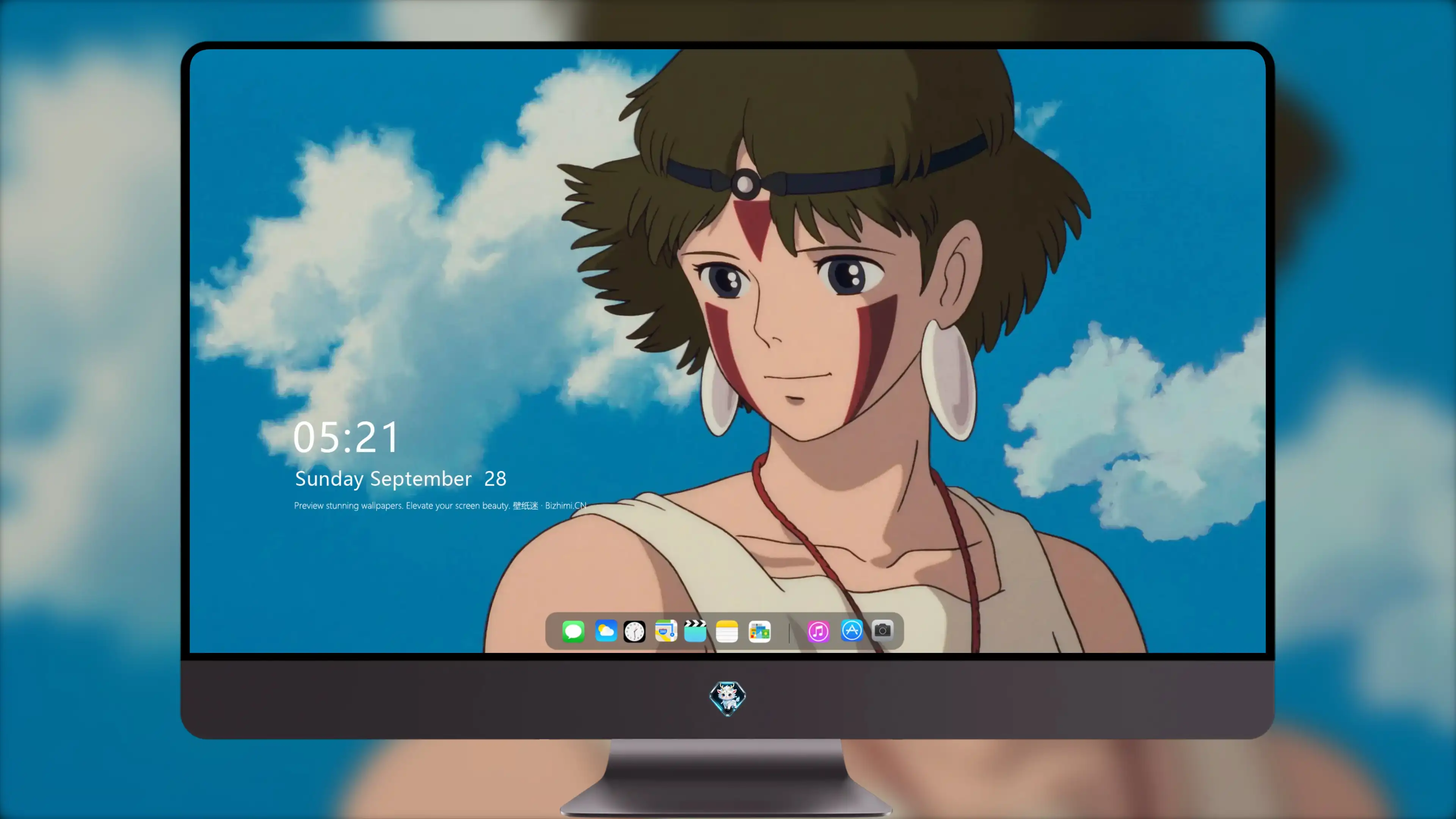 无损画质 幽灵公主场景壁纸 iPad壁纸 无水印
