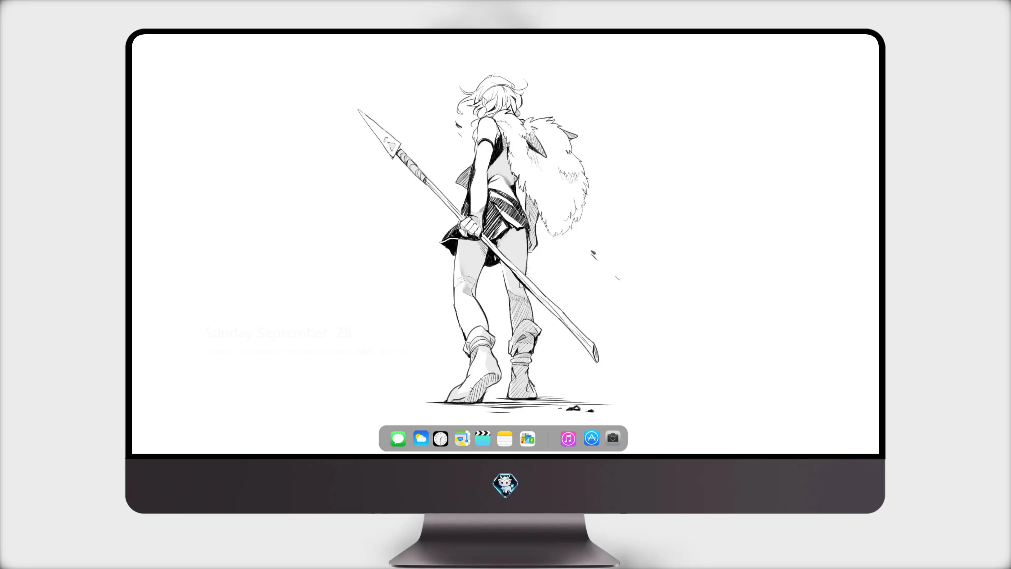 高清锁屏 幽灵公主电影壁纸 IPAD屏保 高清无水印