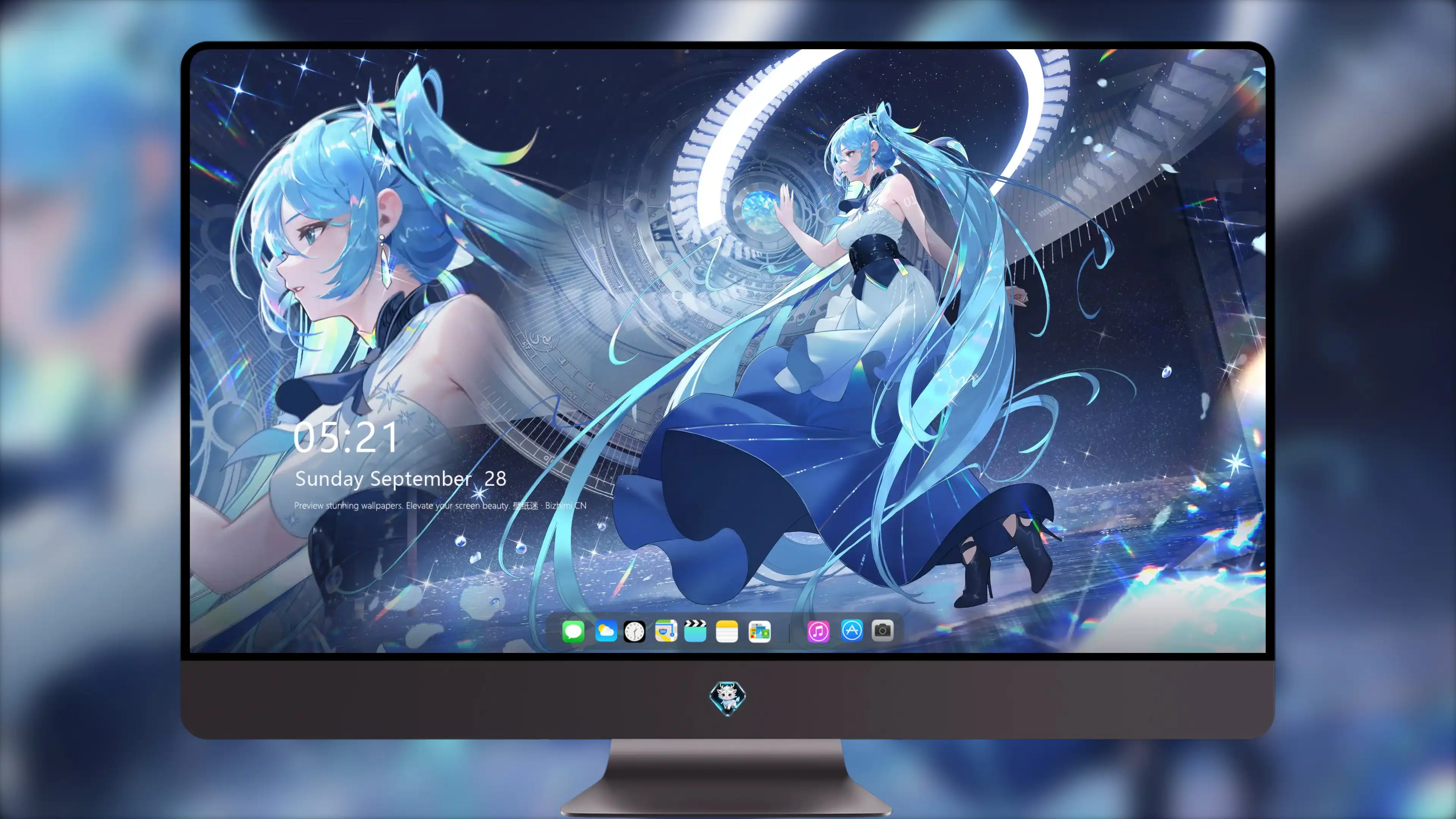 2k高清 初音未来虚拟歌手壁纸 屏保锁屏 免费下载