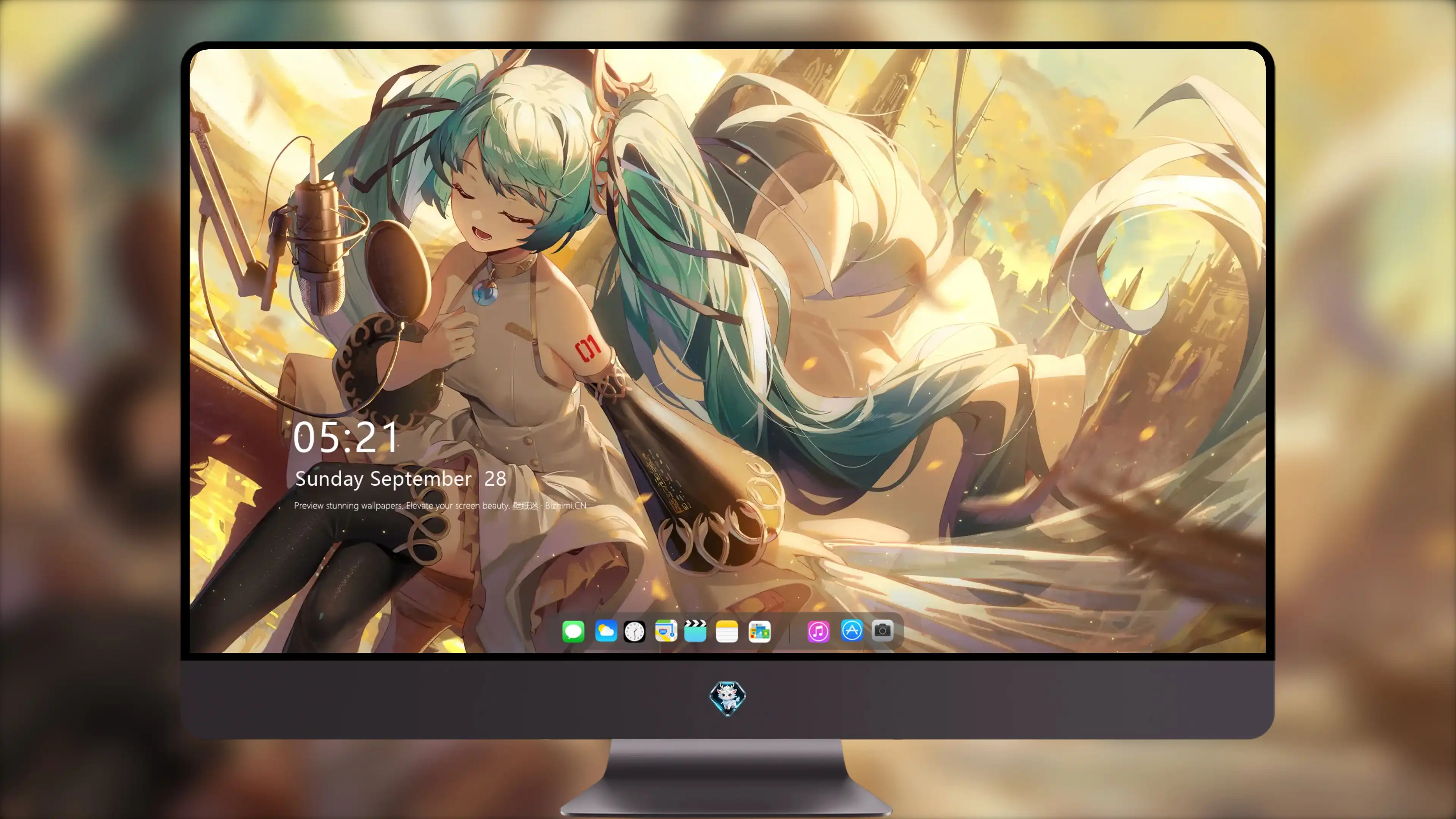 8k超高清 初音未来游戏原画 平板壁纸