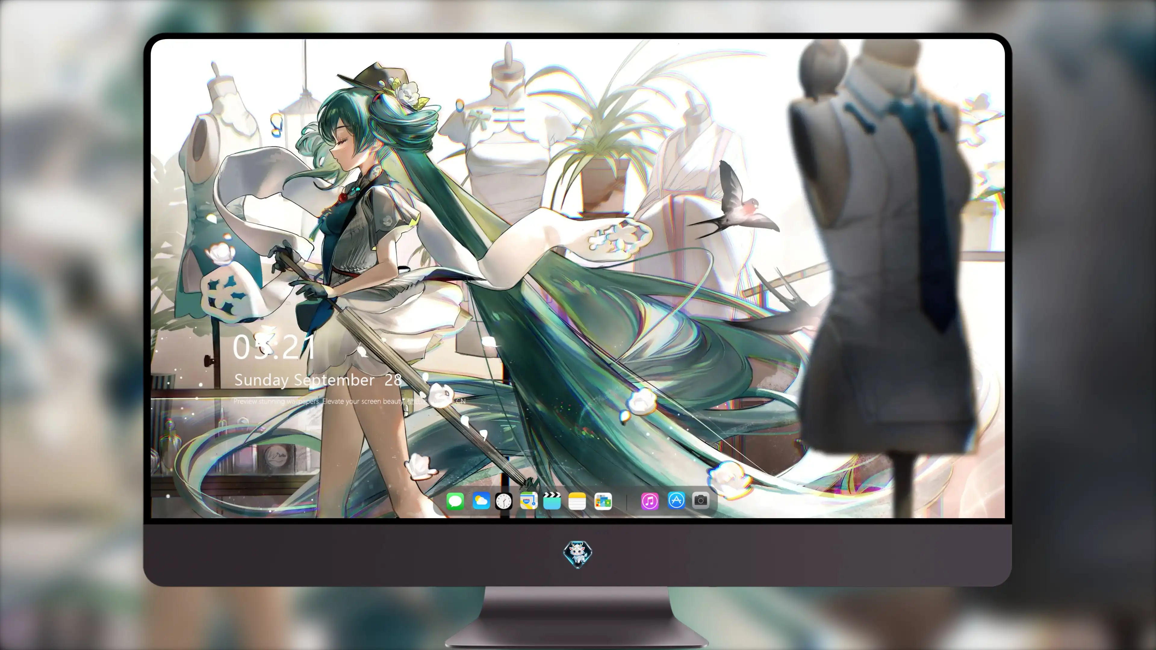 2k高清 初音未来桌面壁纸 手机锁屏