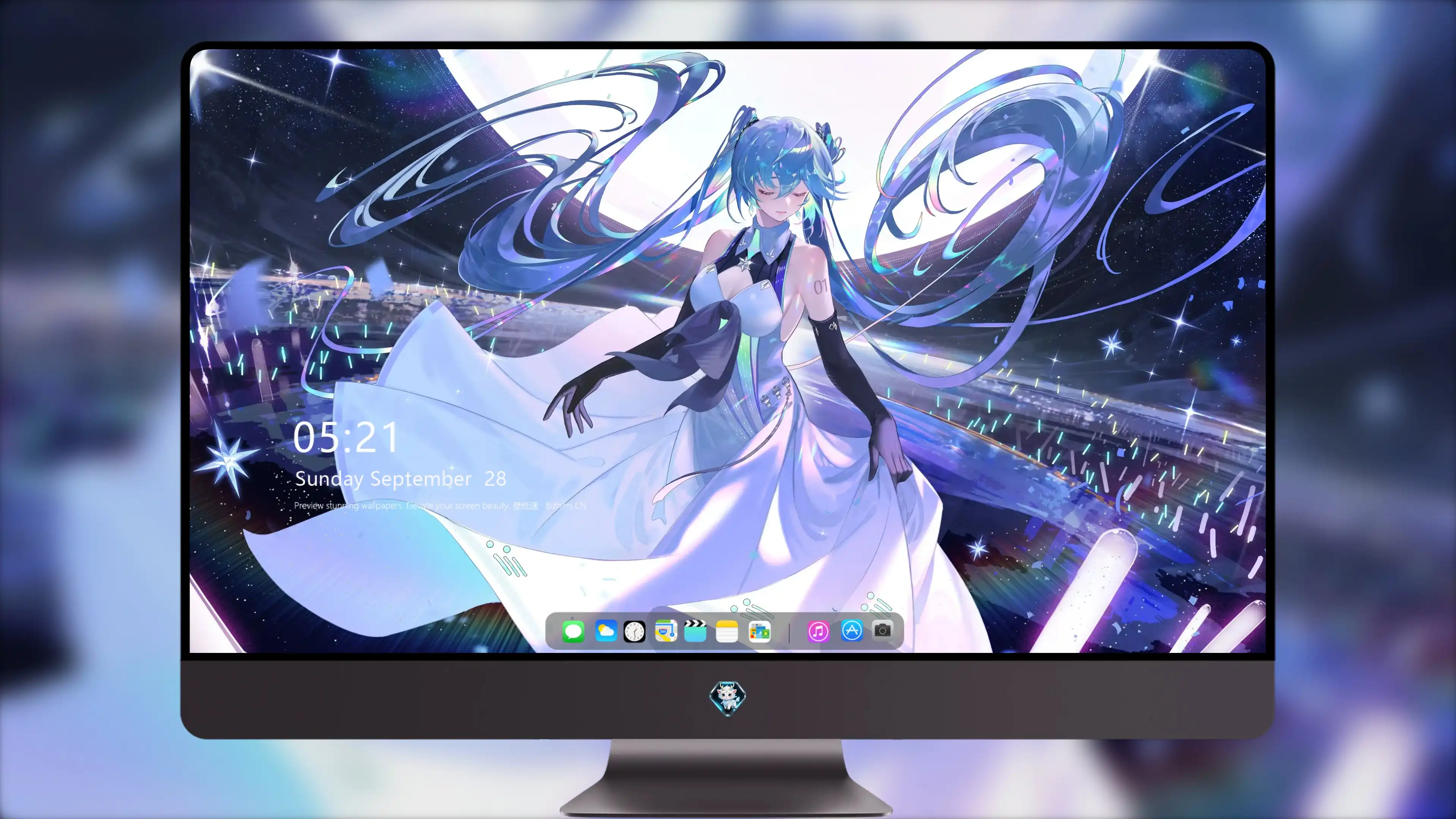 2k高清 初音未来虚拟歌手壁纸 手机锁屏