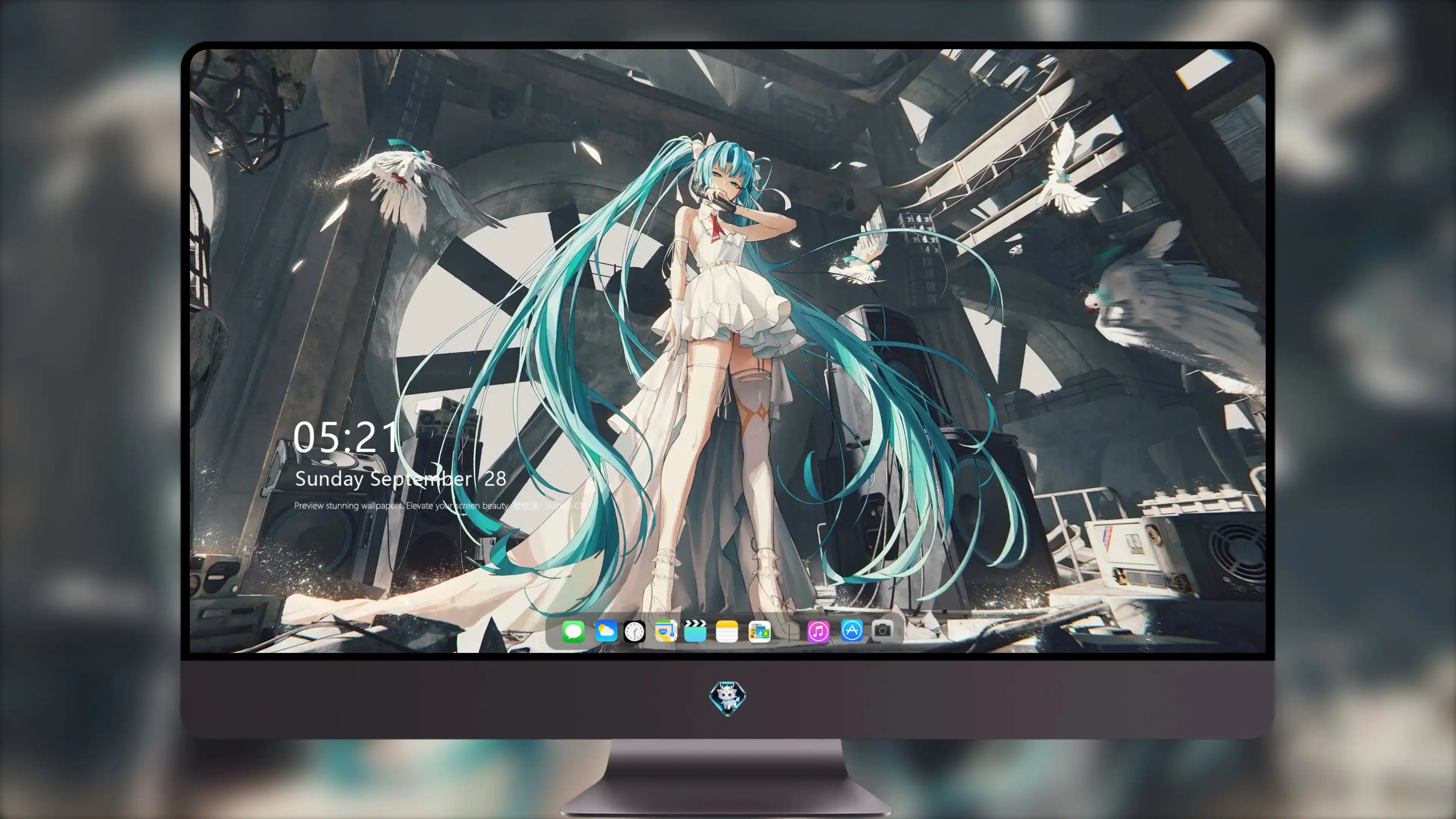 4k超清 初音未来桌面壁纸 笔记本桌面
