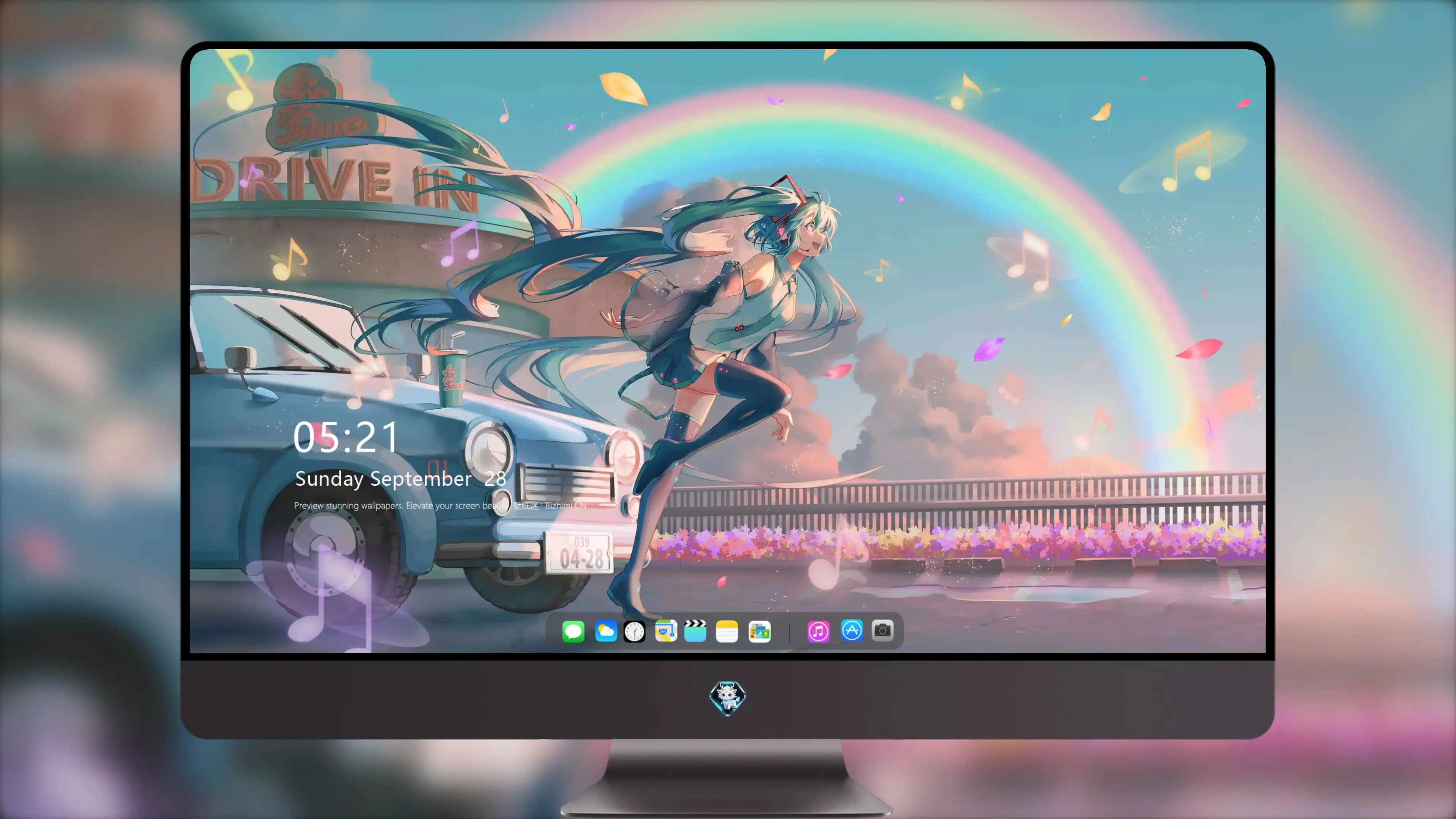 4k超清 初音未来角色壁纸 平板壁纸