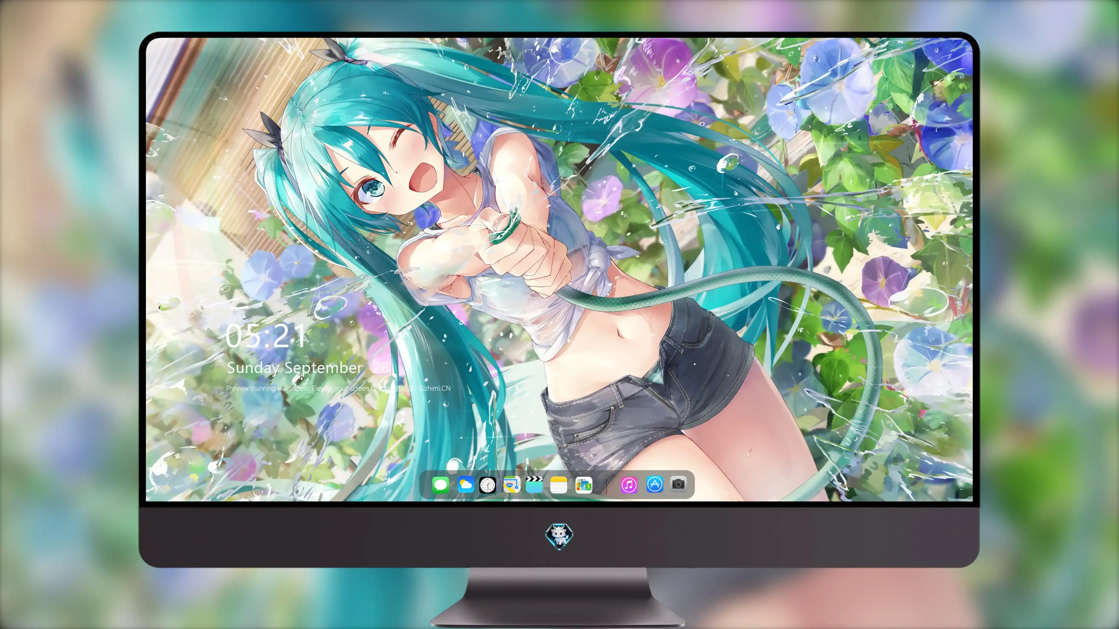 8k超高清 初音未来游戏原画 平板壁纸