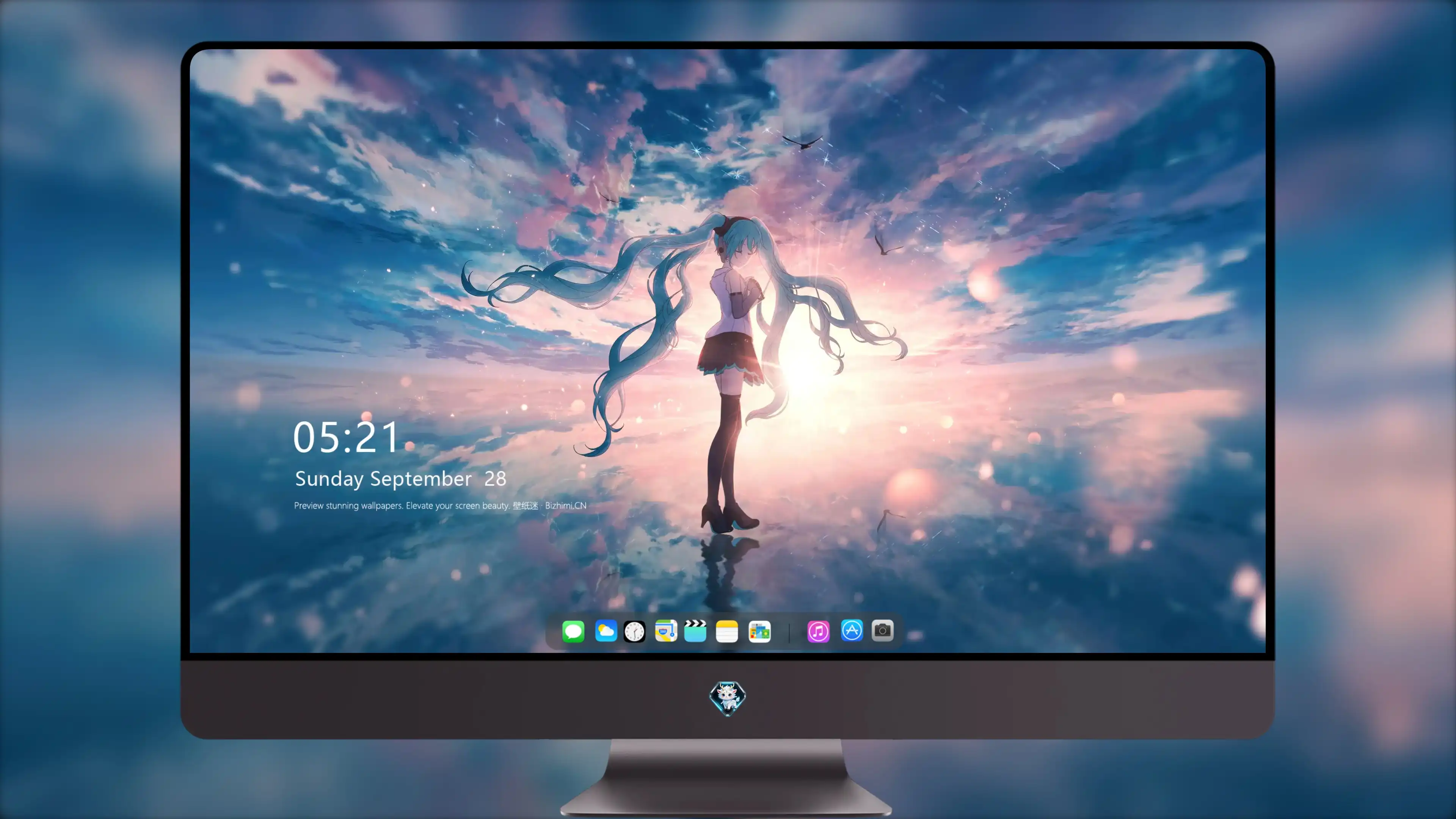 高清 初音未来游戏原画 手机壁纸