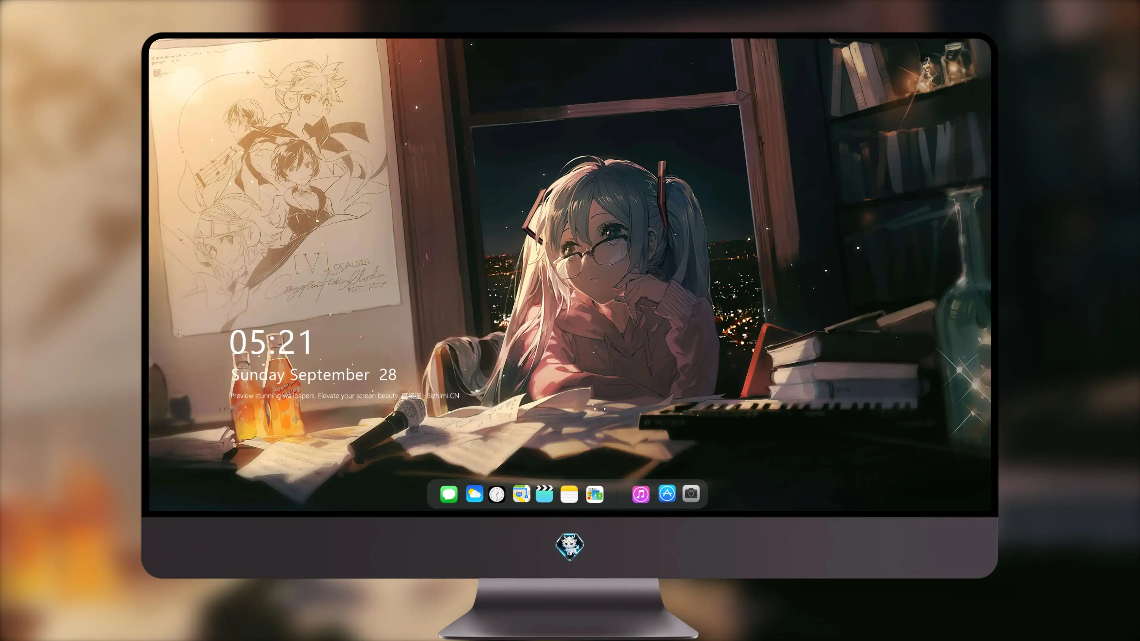 4k超清 初音未来虚拟歌手壁纸 手机壁纸