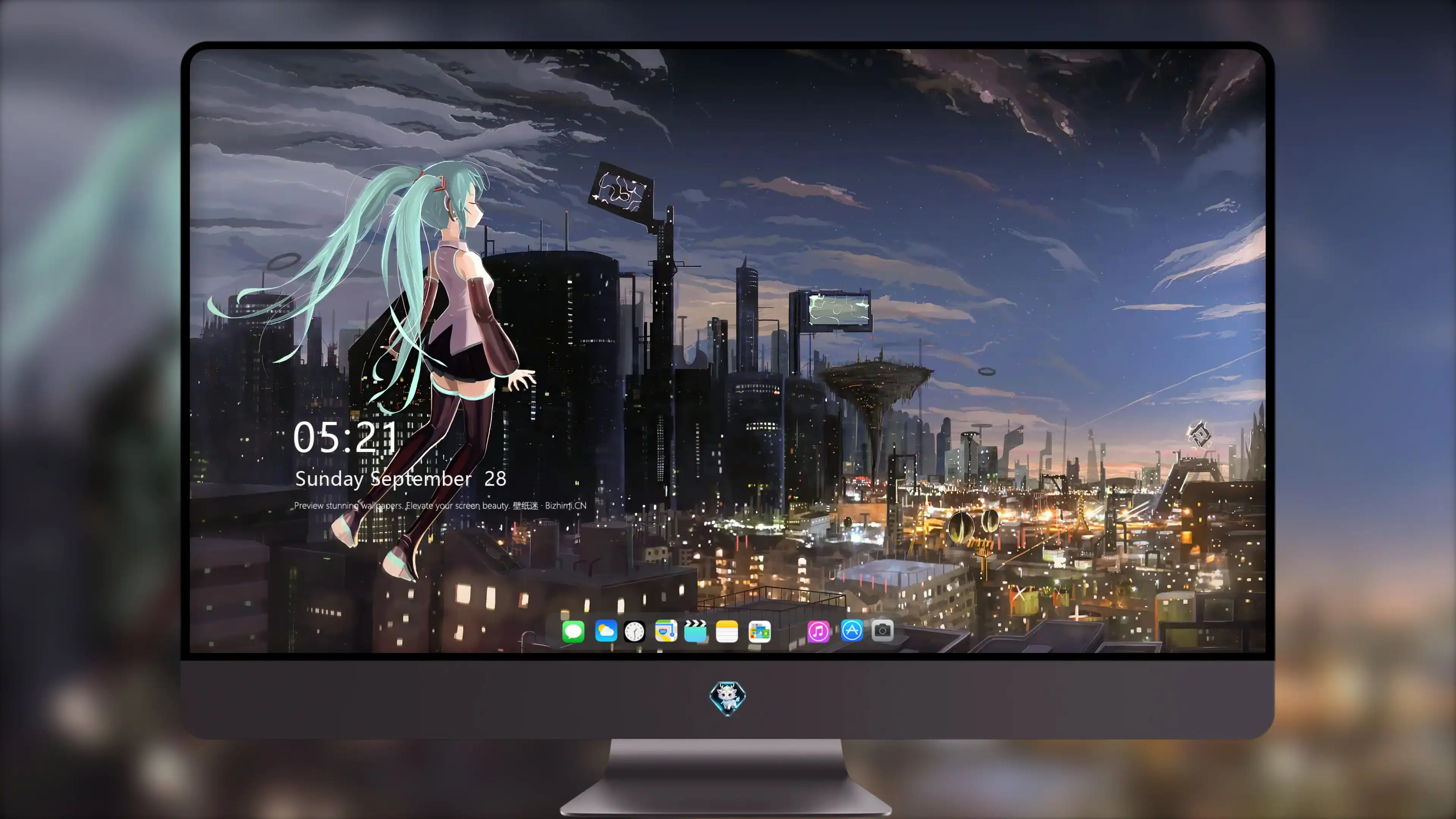 无损 初音未来游戏图片 屏保锁屏