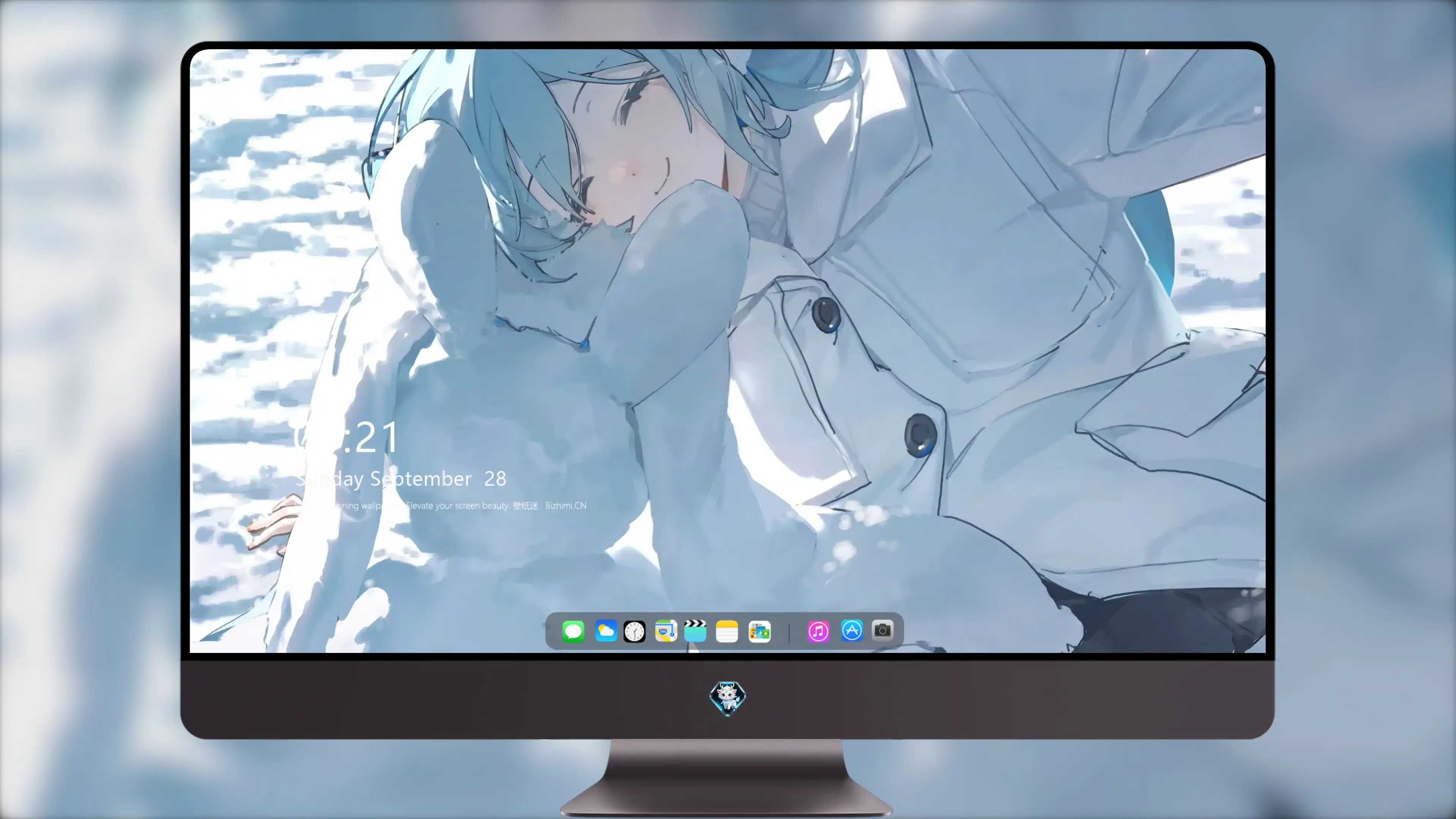 2k高清 初音未来游戏原画 iPad壁纸