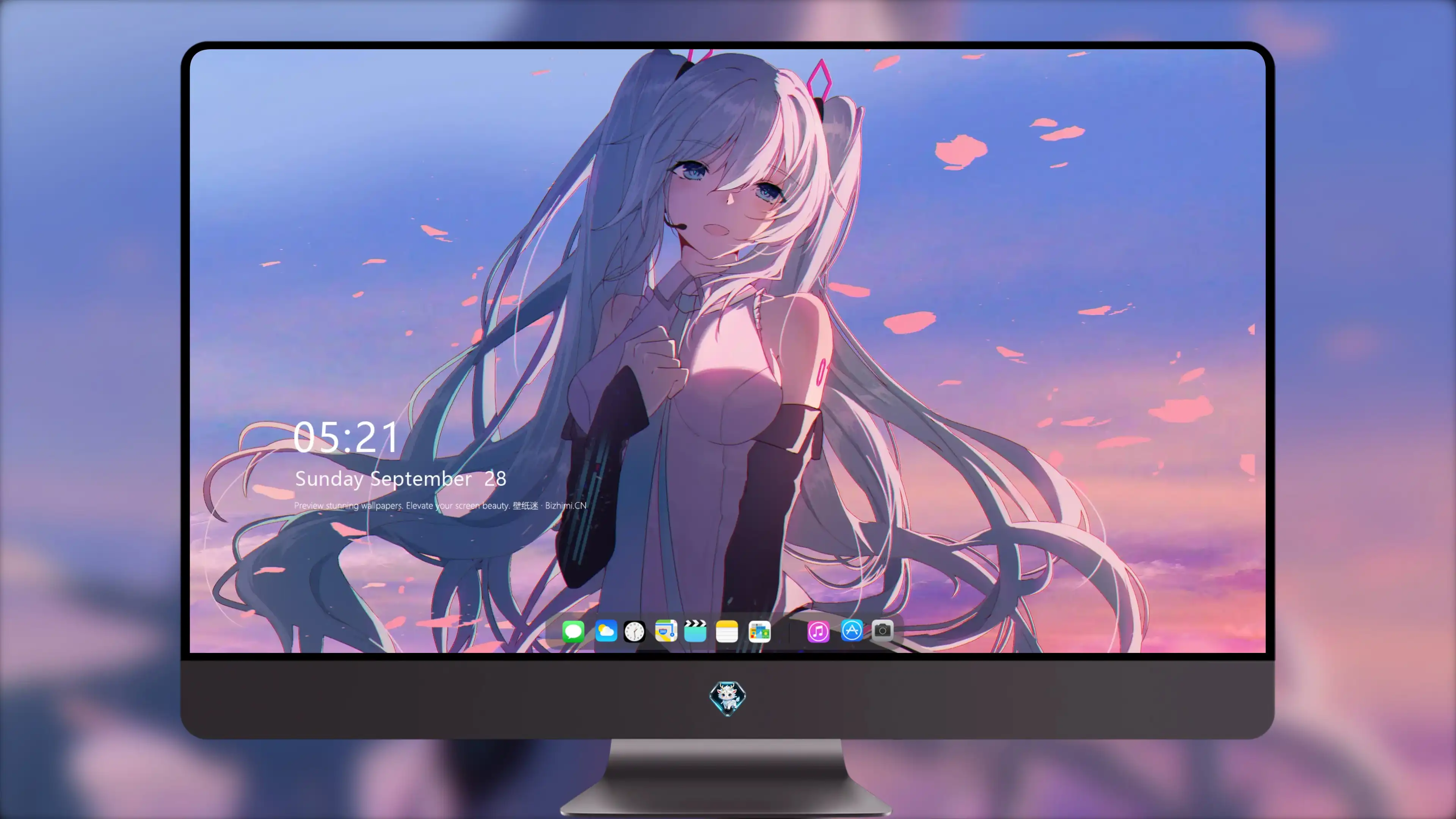 4k超清 初音未来游戏图片 屏保锁屏