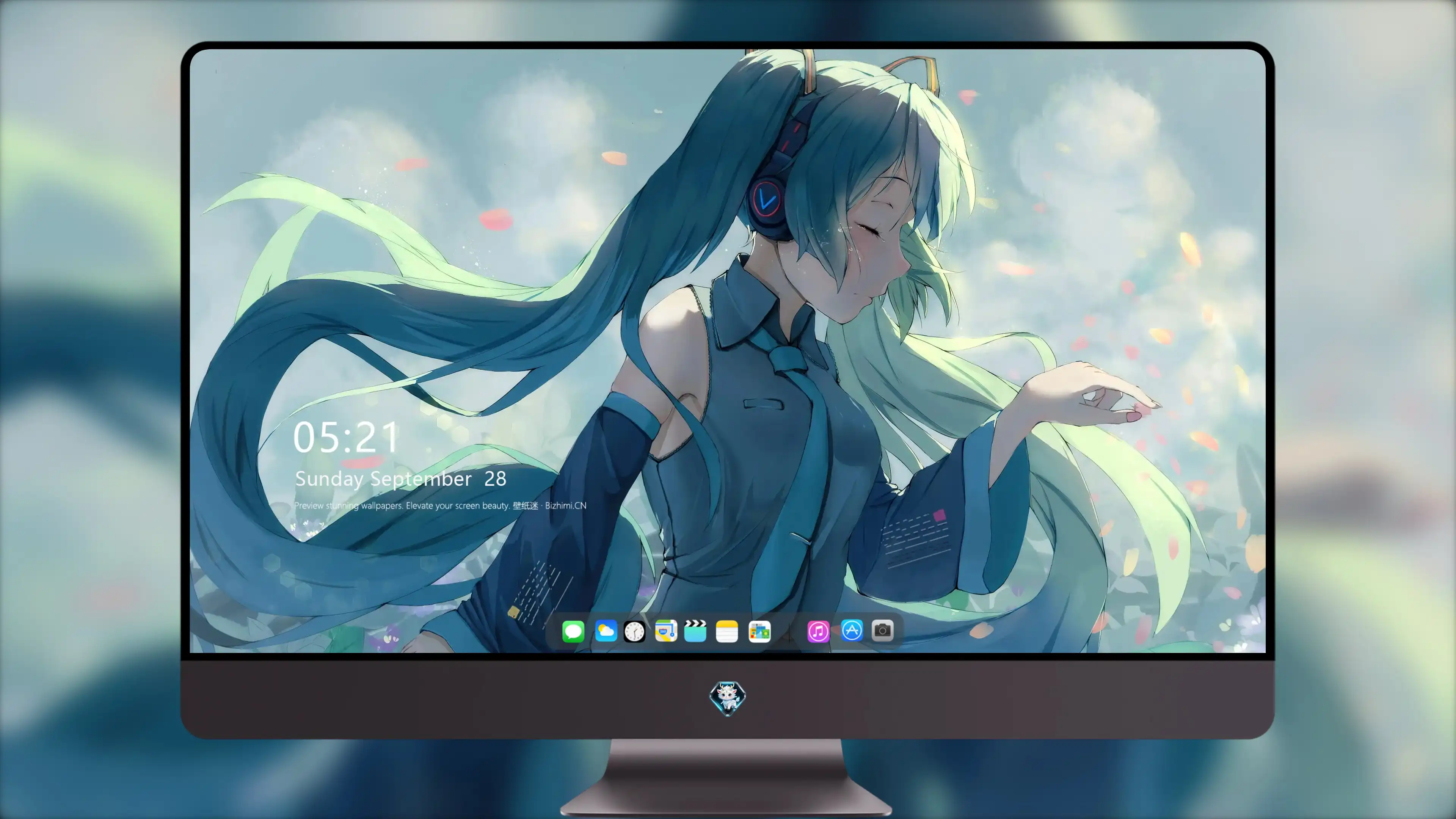 2k高清 初音未来游戏图片 屏保锁屏 免费下载