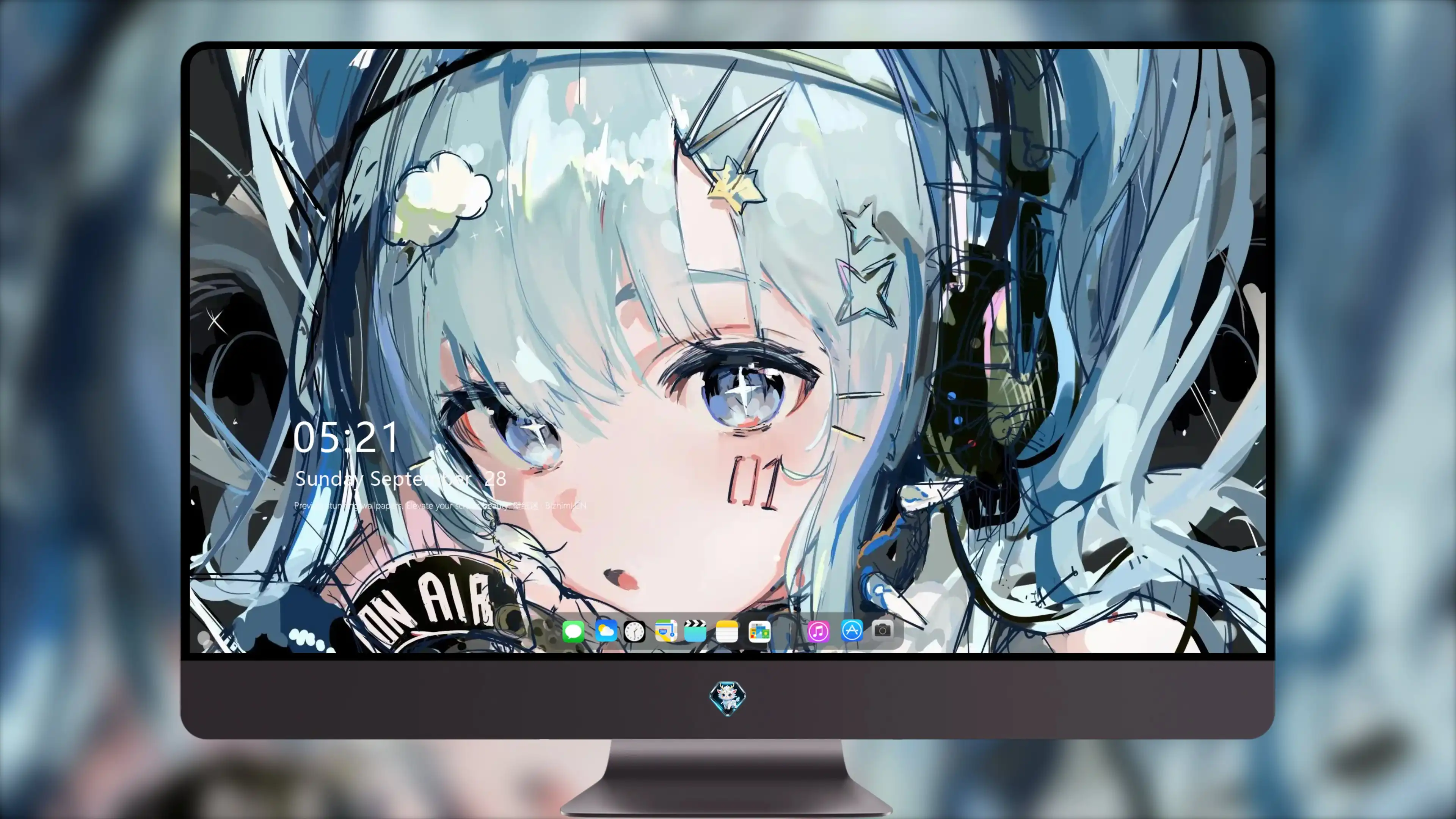 无损 初音未来游戏原画 平板壁纸 免费下载