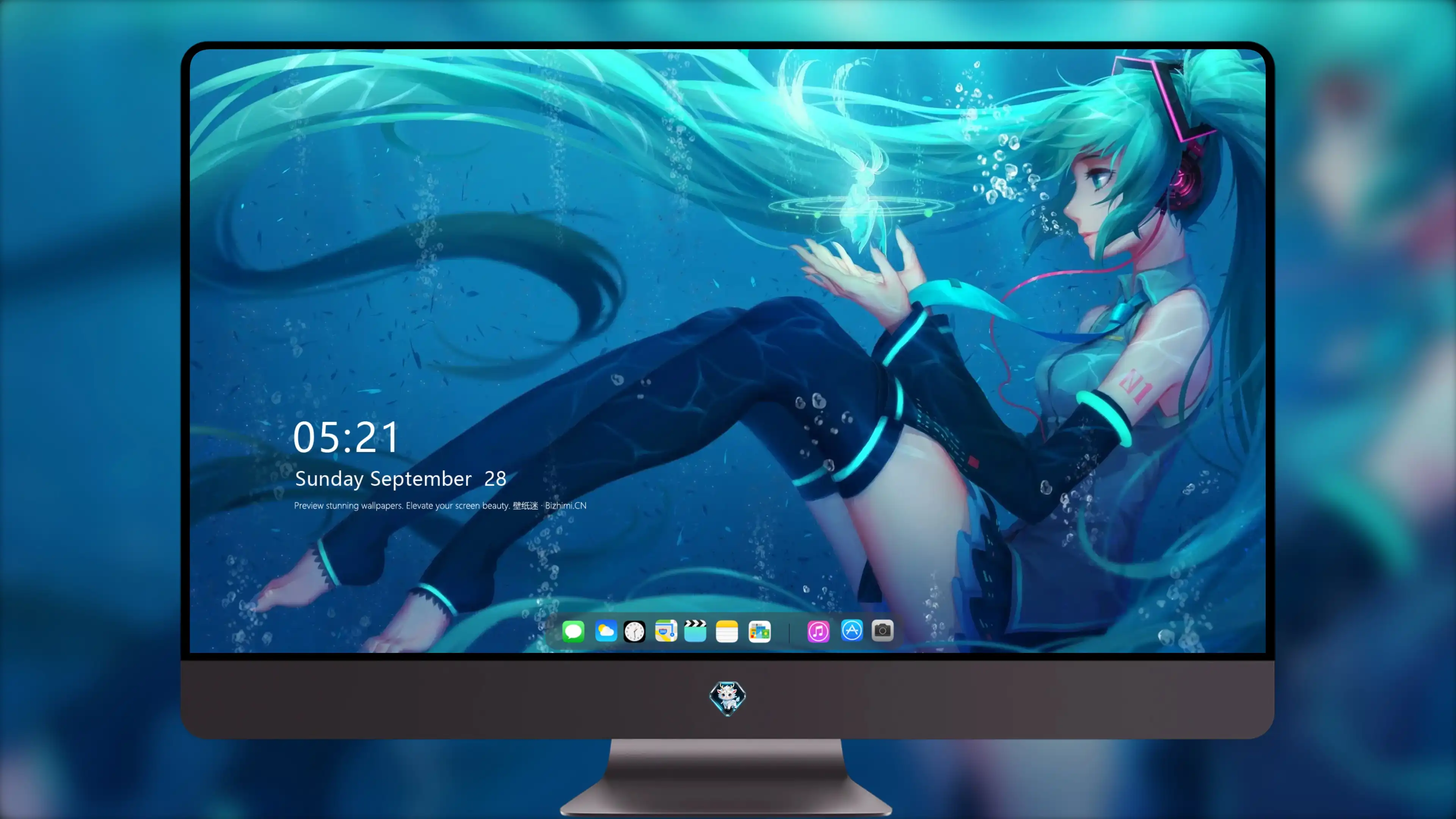 高清 初音未来虚拟歌手壁纸 平板壁纸 免费下载