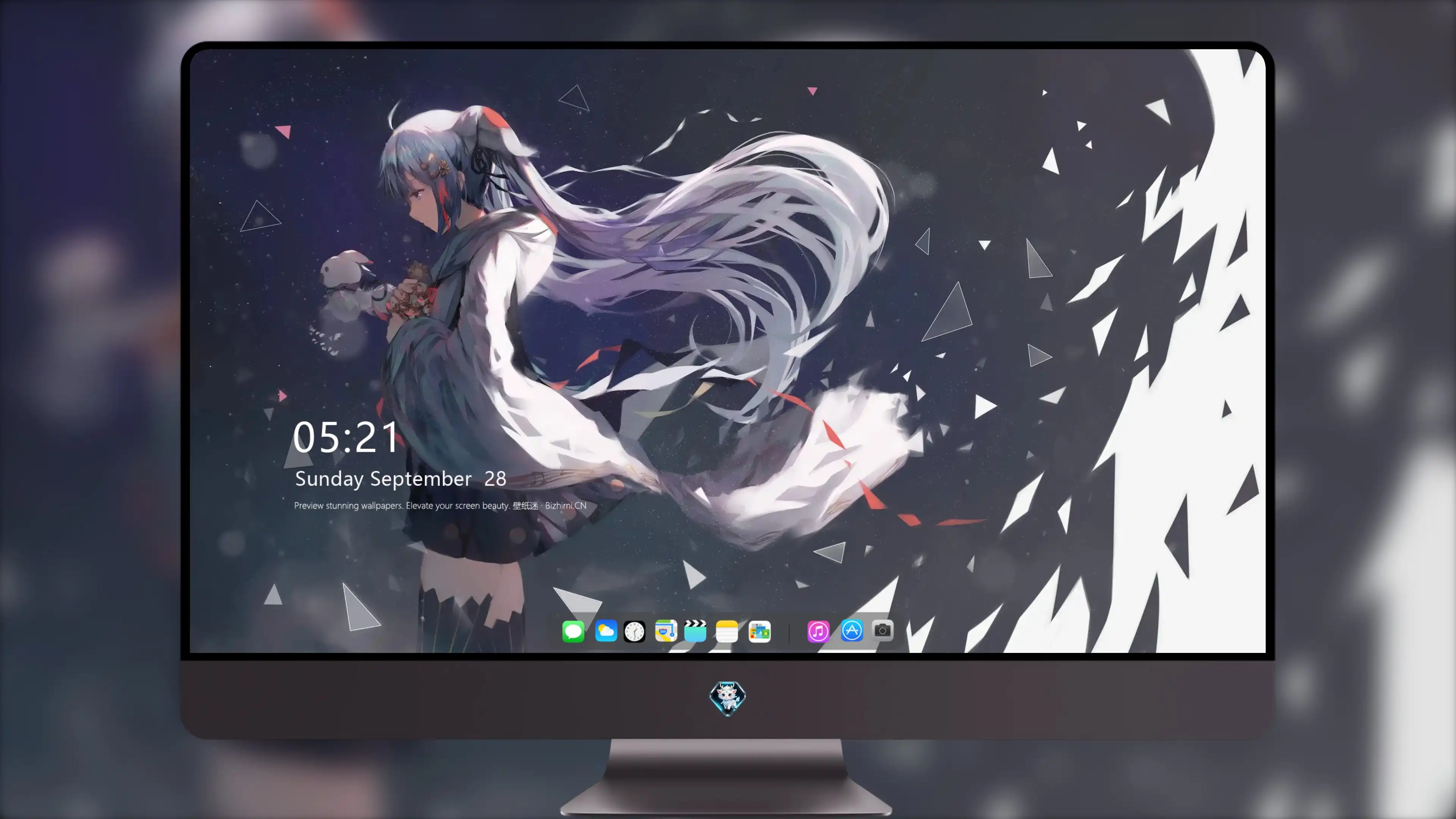 无损 初音未来游戏原画 手机壁纸 免费下载