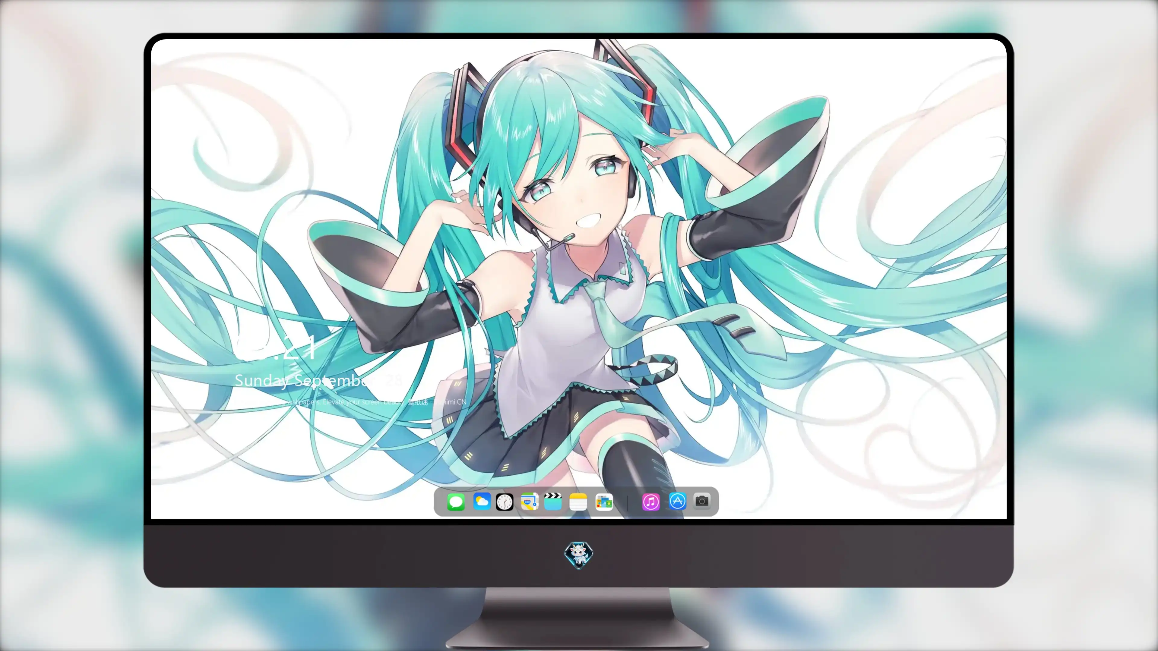 2k高清 初音未来游戏图片 平板壁纸