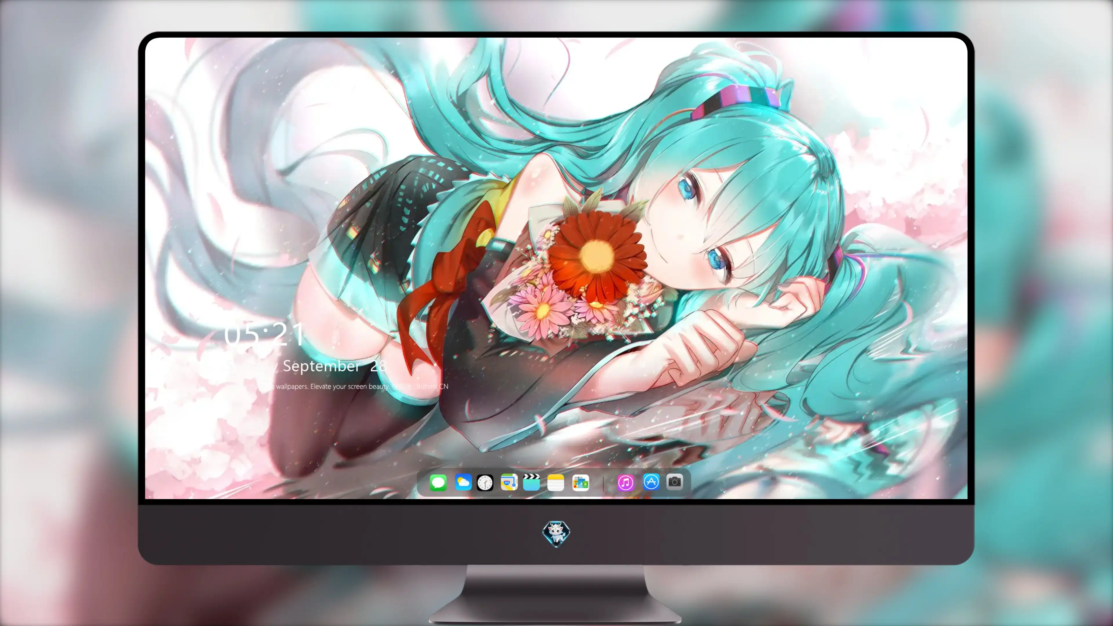 无损 初音未来游戏原画 iPad壁纸 免费下载