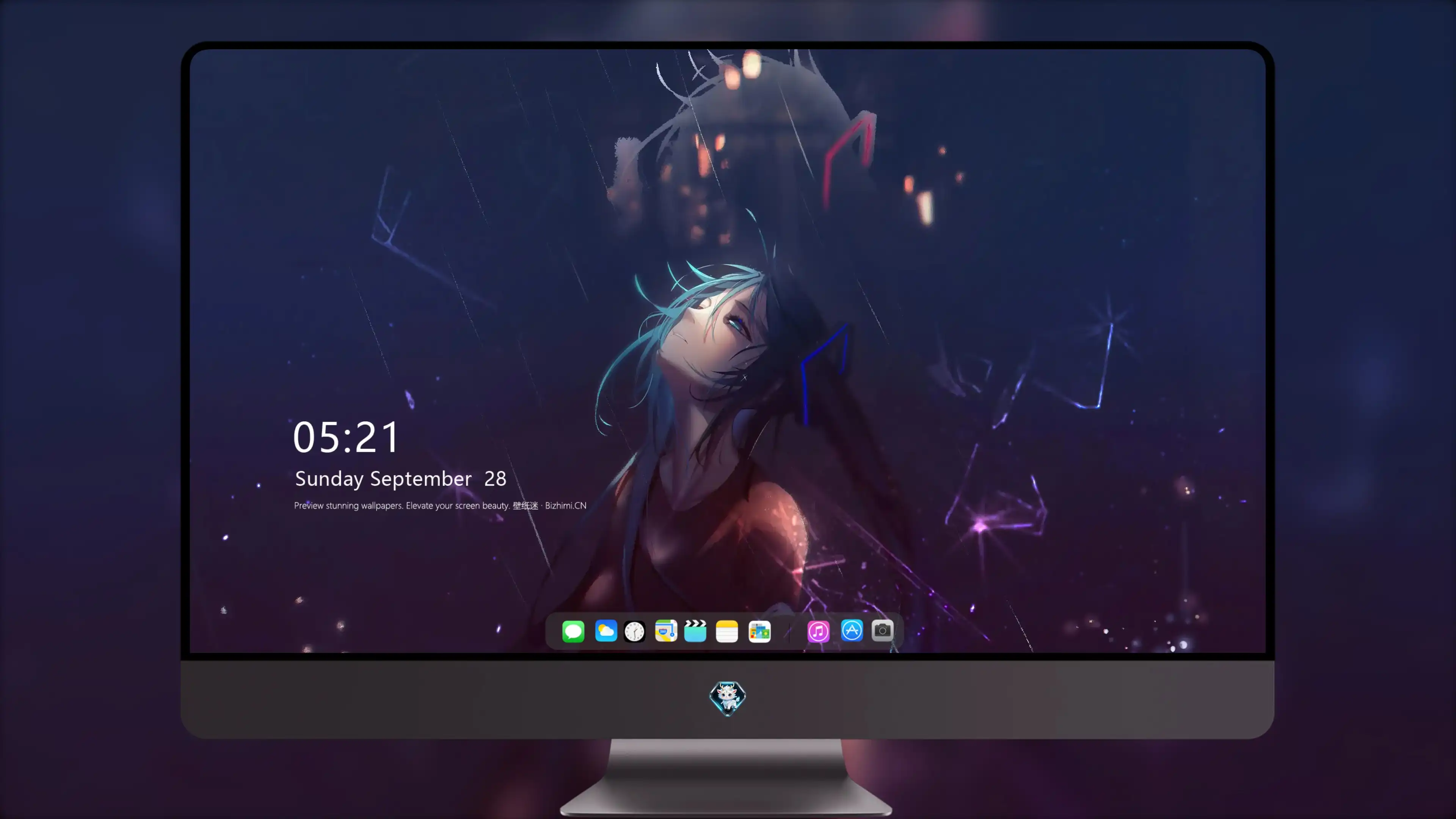 4k超清 初音未来游戏原画 iPad壁纸