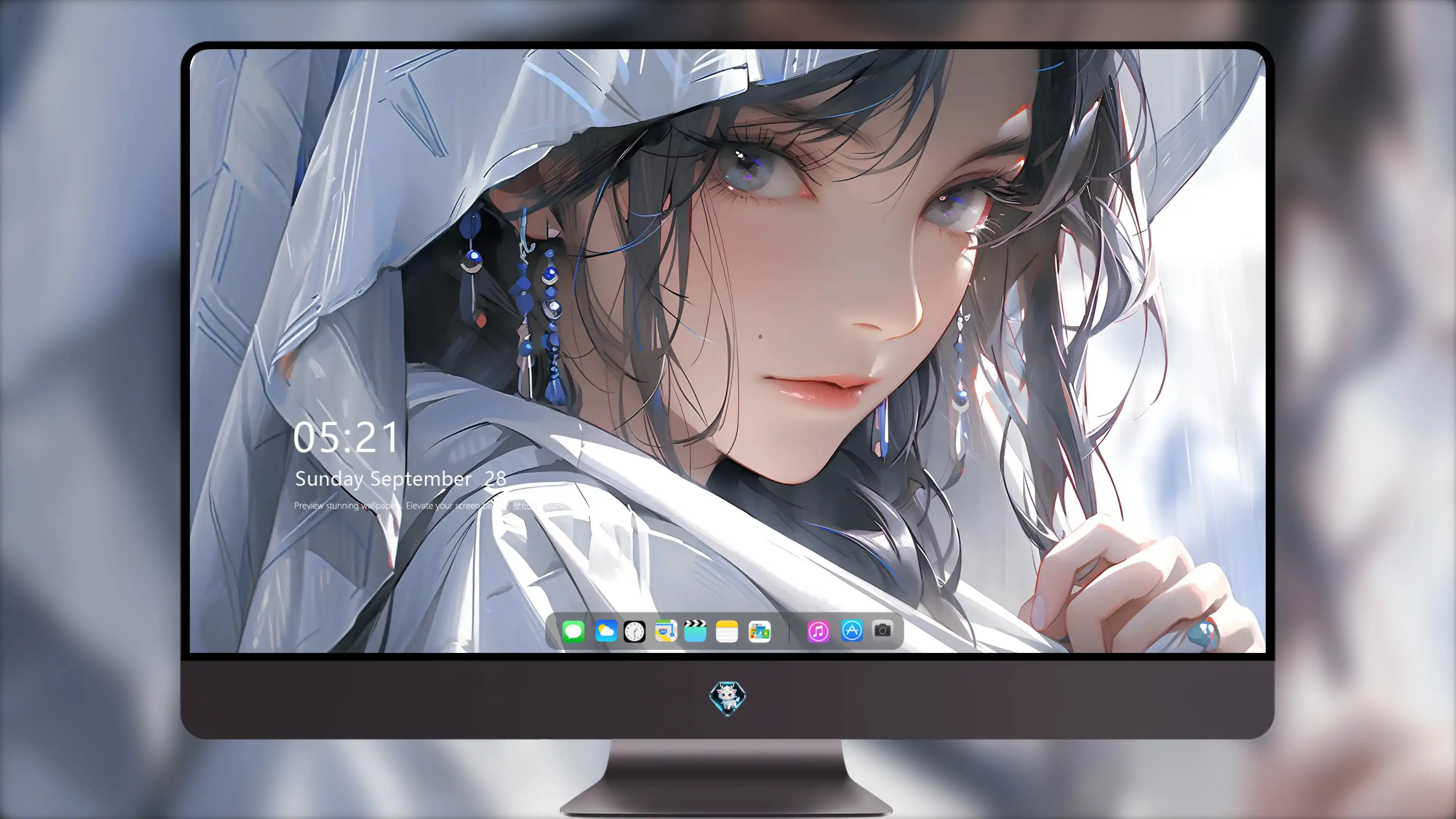 4K高清游戏原画异域少女创意视觉设计