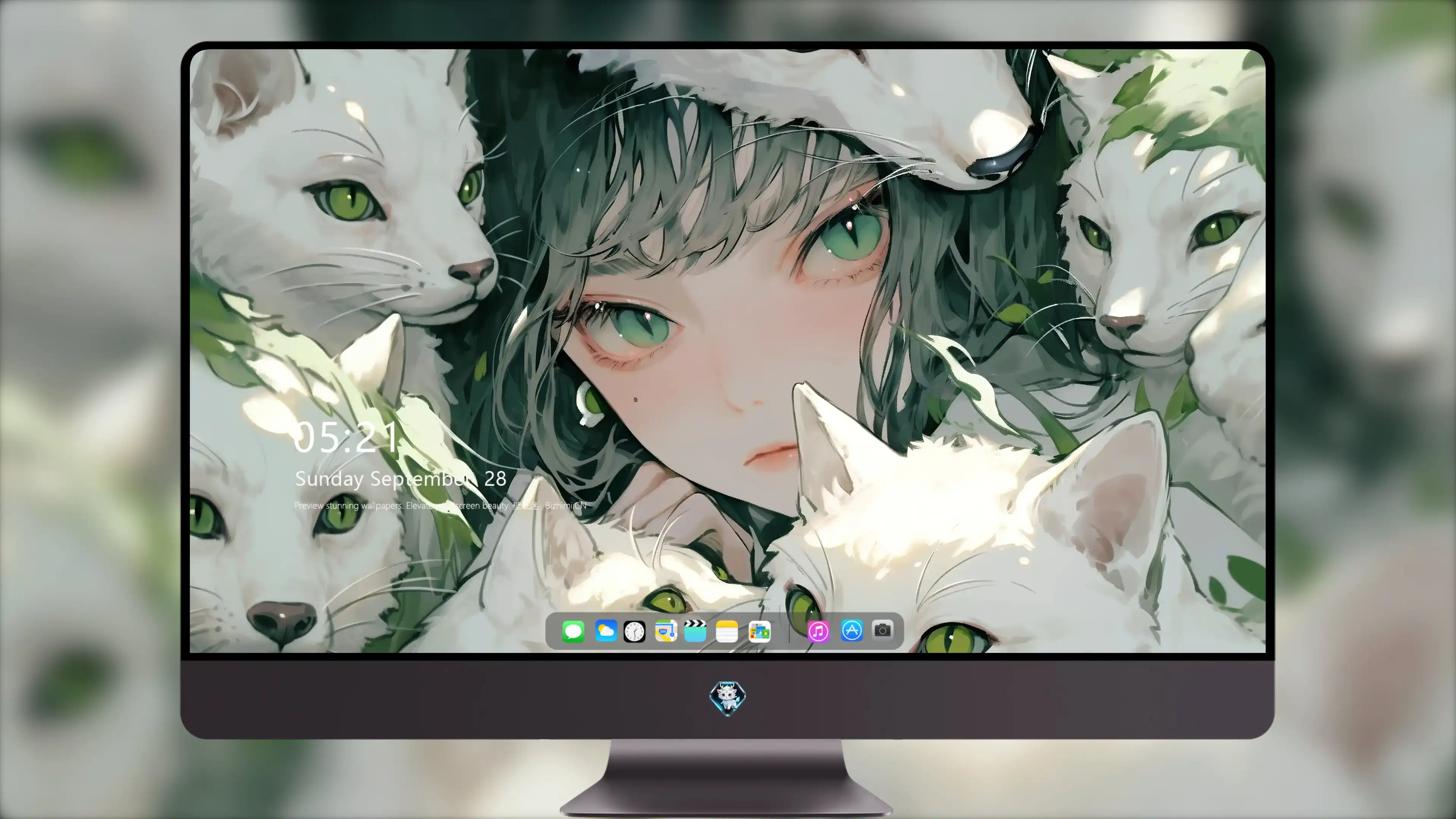 4K高清游戏原画异域少女独特视觉效果