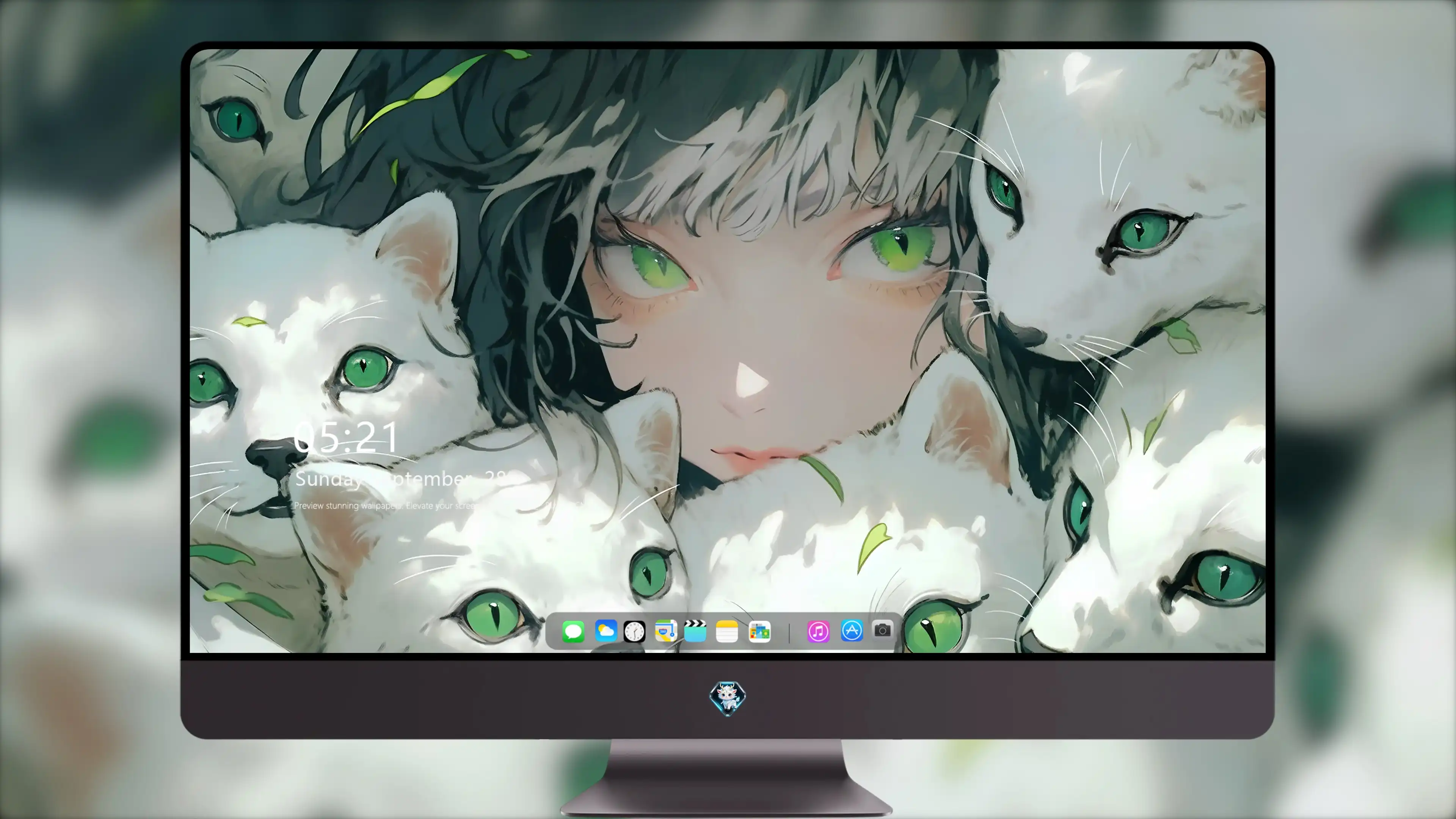 4K高清游戏原画异域少女色调视觉冲击