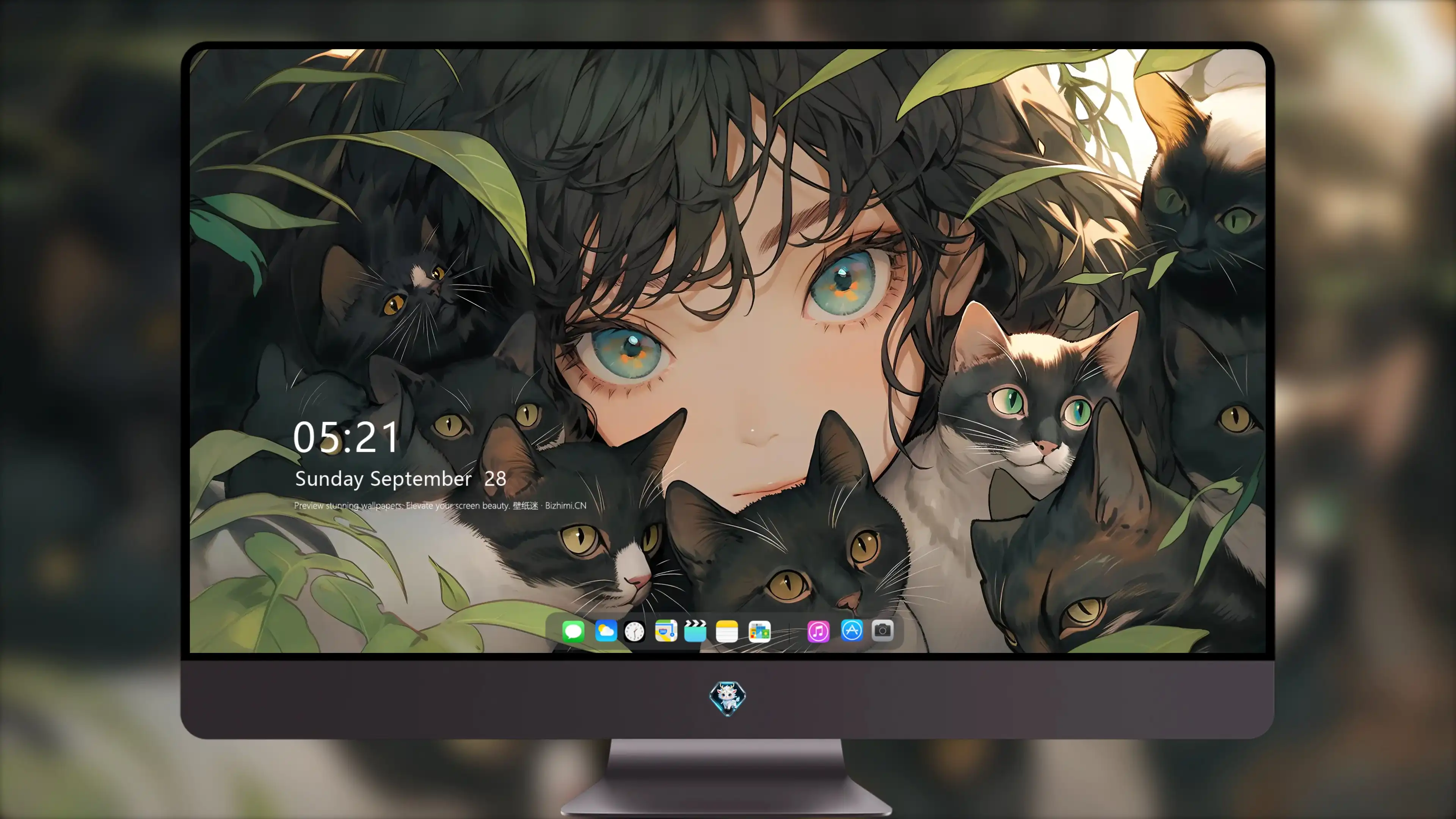 4K高清游戏原画异域少女高清视觉体验