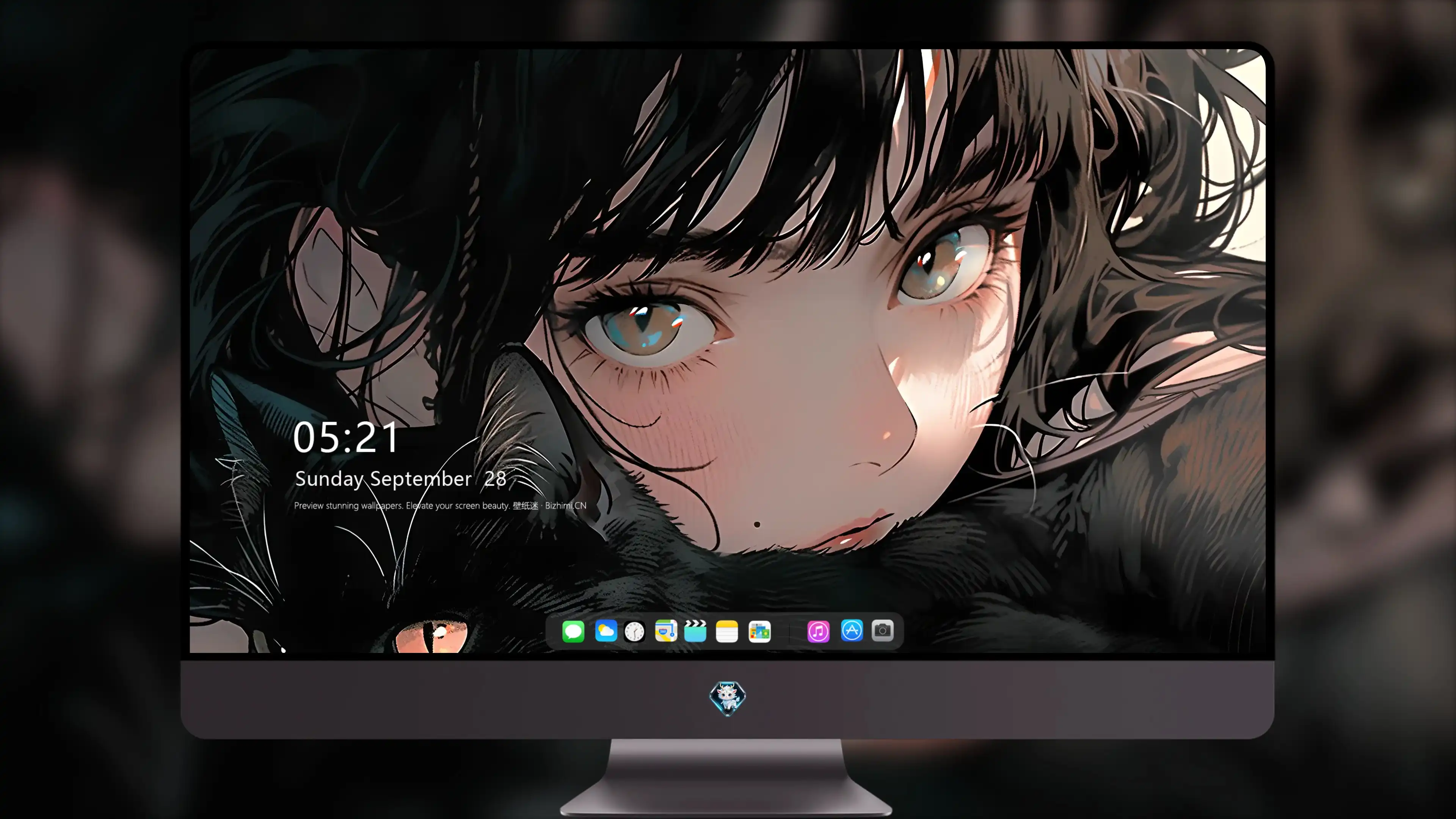 4K高清游戏原画异域少女创意视觉设计