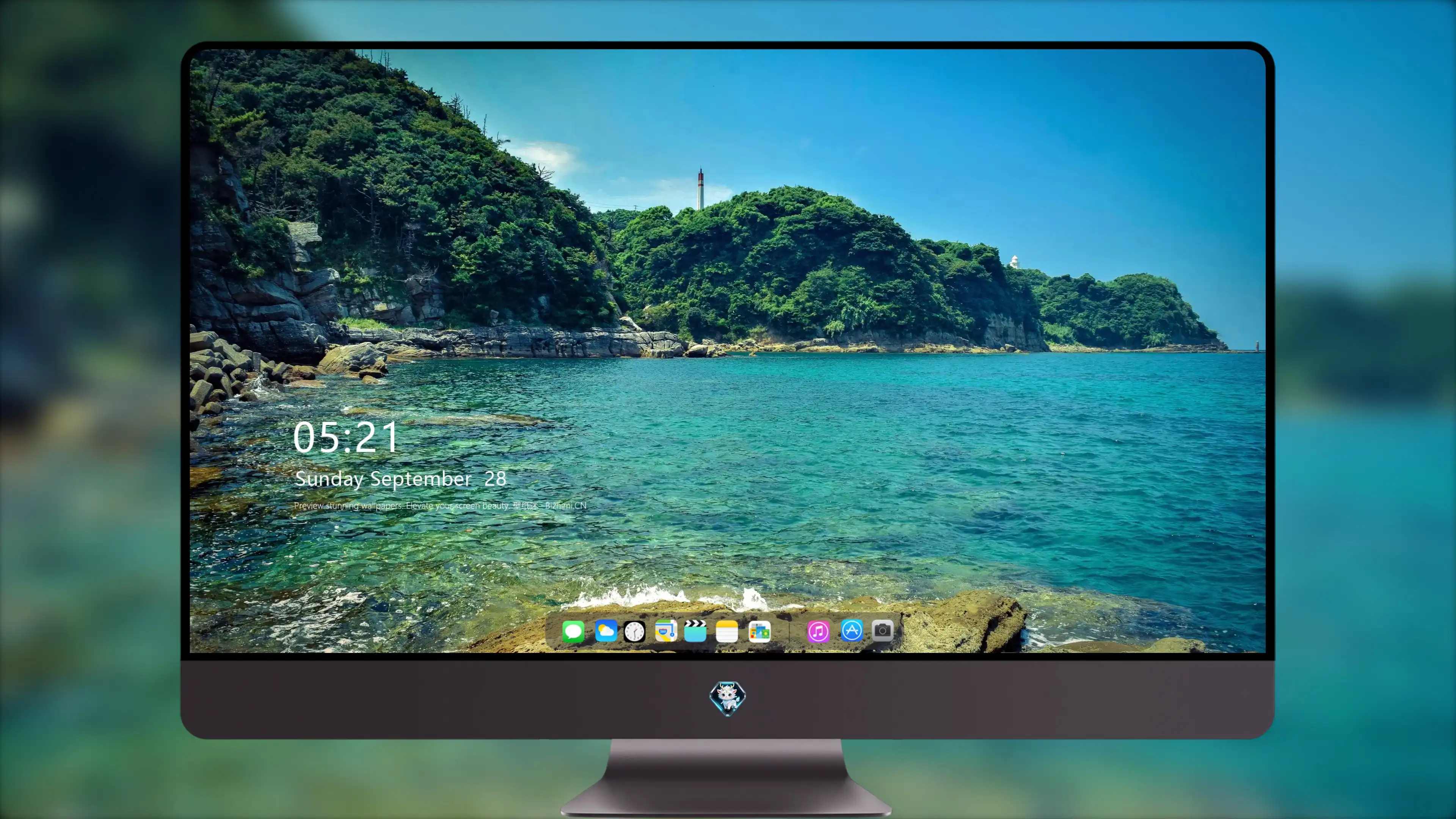 蔚蓝广阔的 大海风景 海景摄影 4K超清图 4K风景壁纸