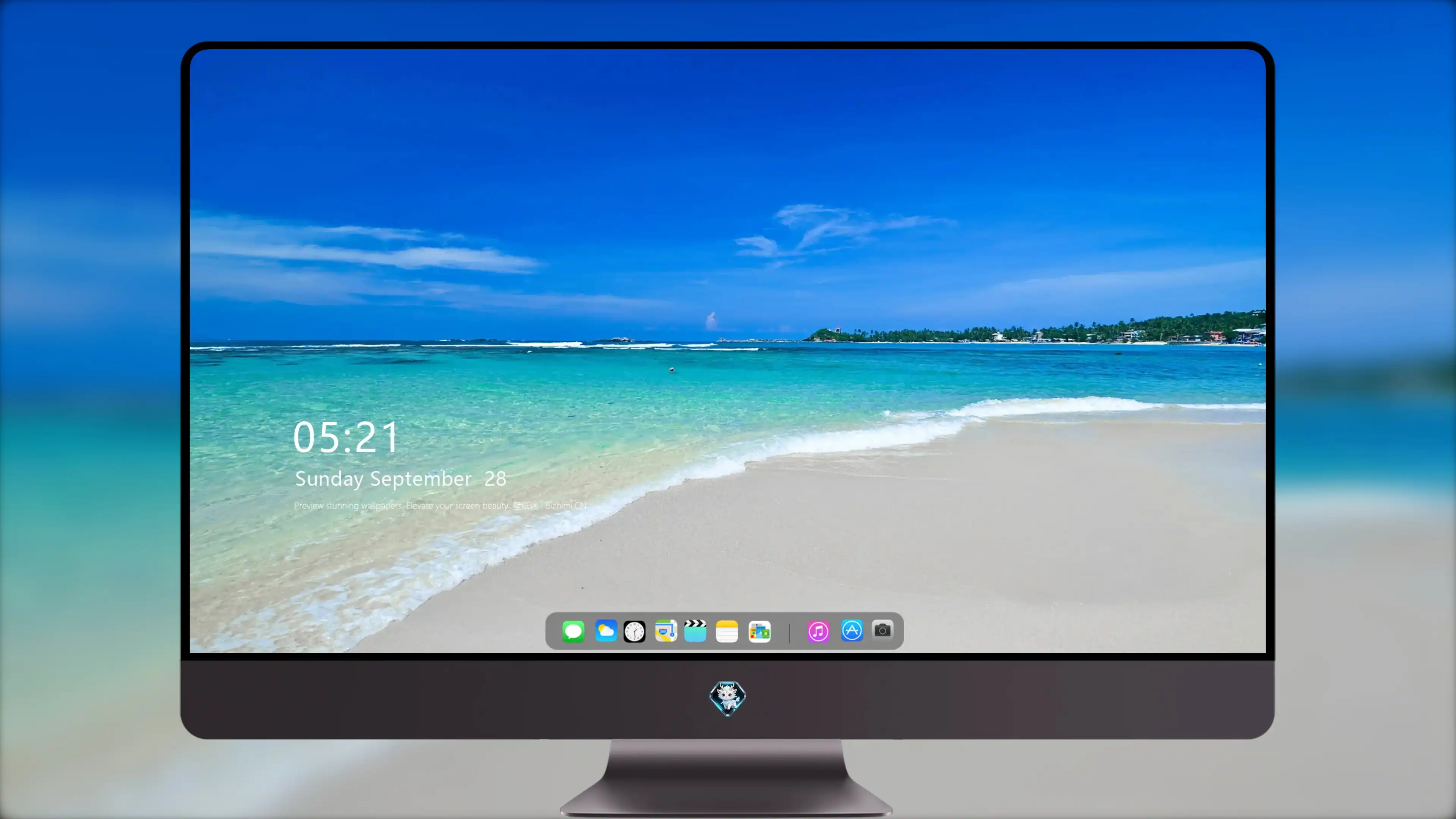 蔚蓝广阔的 大海风景 海景摄影 4K超清图 4K风景壁纸