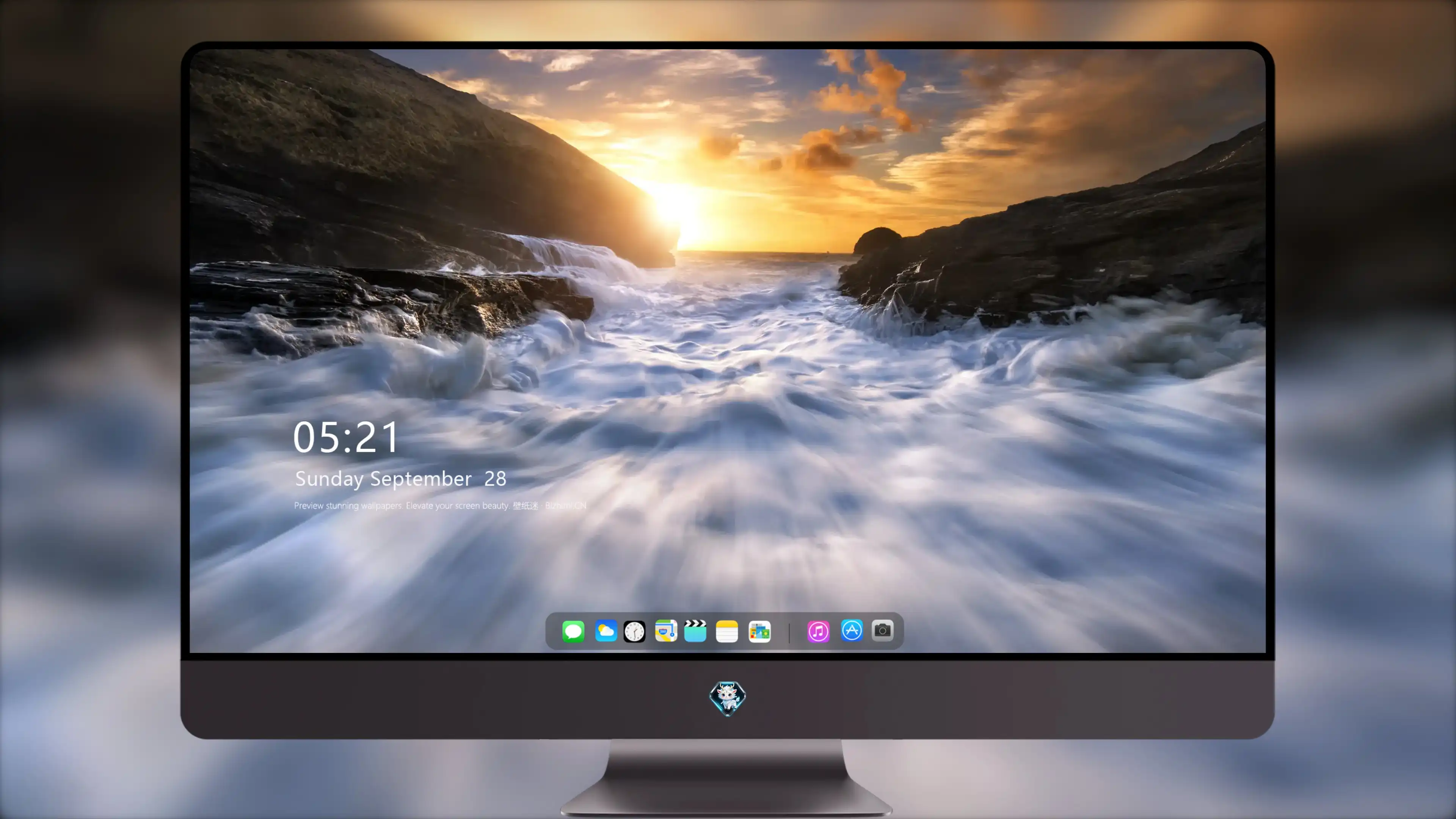 气势磅礴的 瀑布自然风景 水景摄影 4K超清图 4K风景壁纸