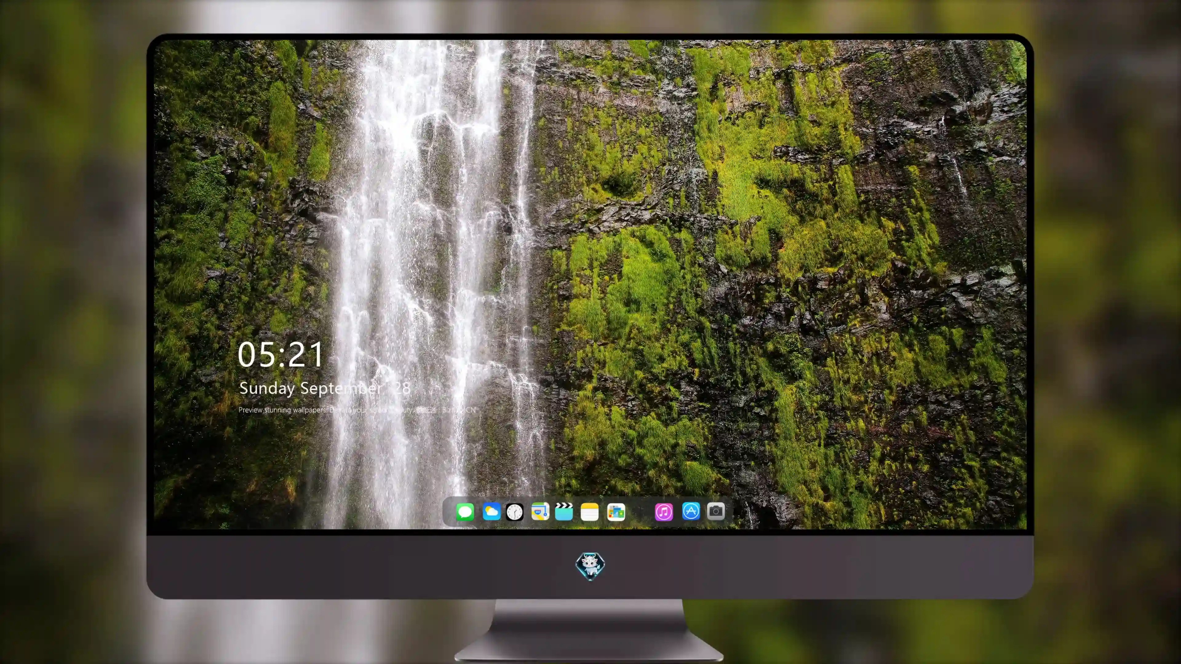 气势磅礴的 瀑布自然风景 水景摄影 4K超清图 4K风景壁纸