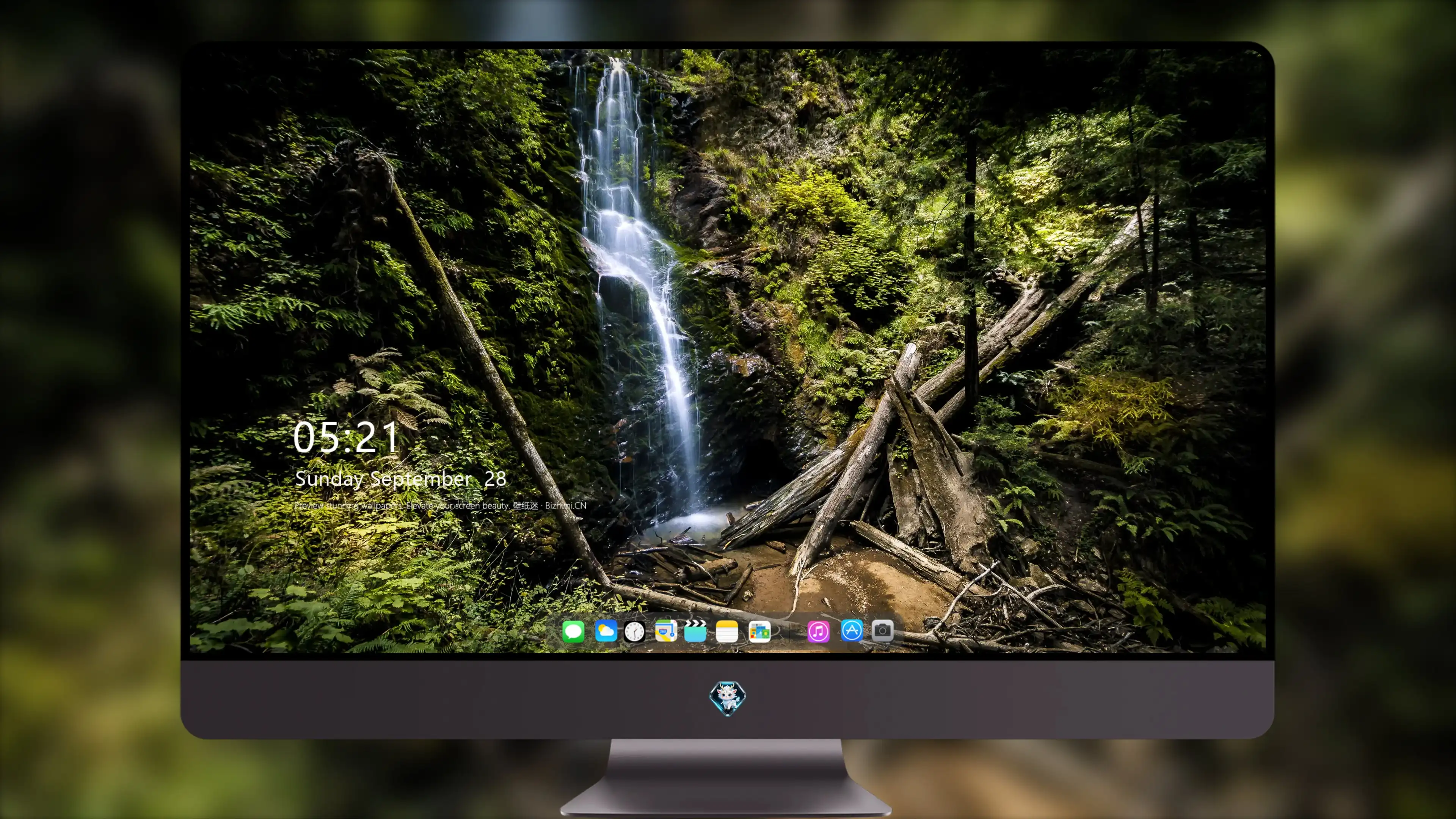 气势磅礴的 瀑布自然风景 水景摄影 4K超清图 4K风景壁纸