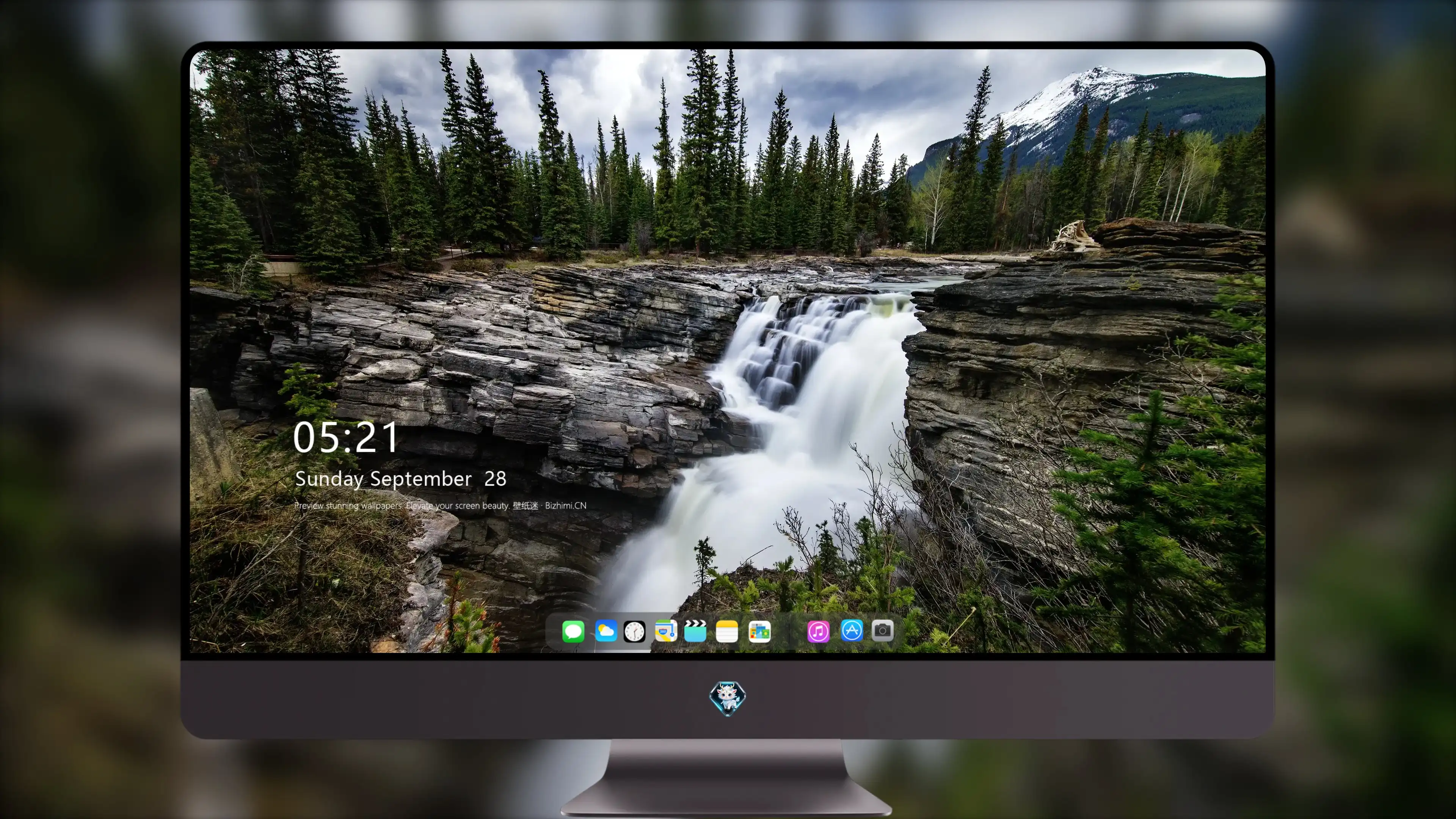 气势磅礴的 瀑布自然风景 水景摄影 4K超清图 4K风景壁纸