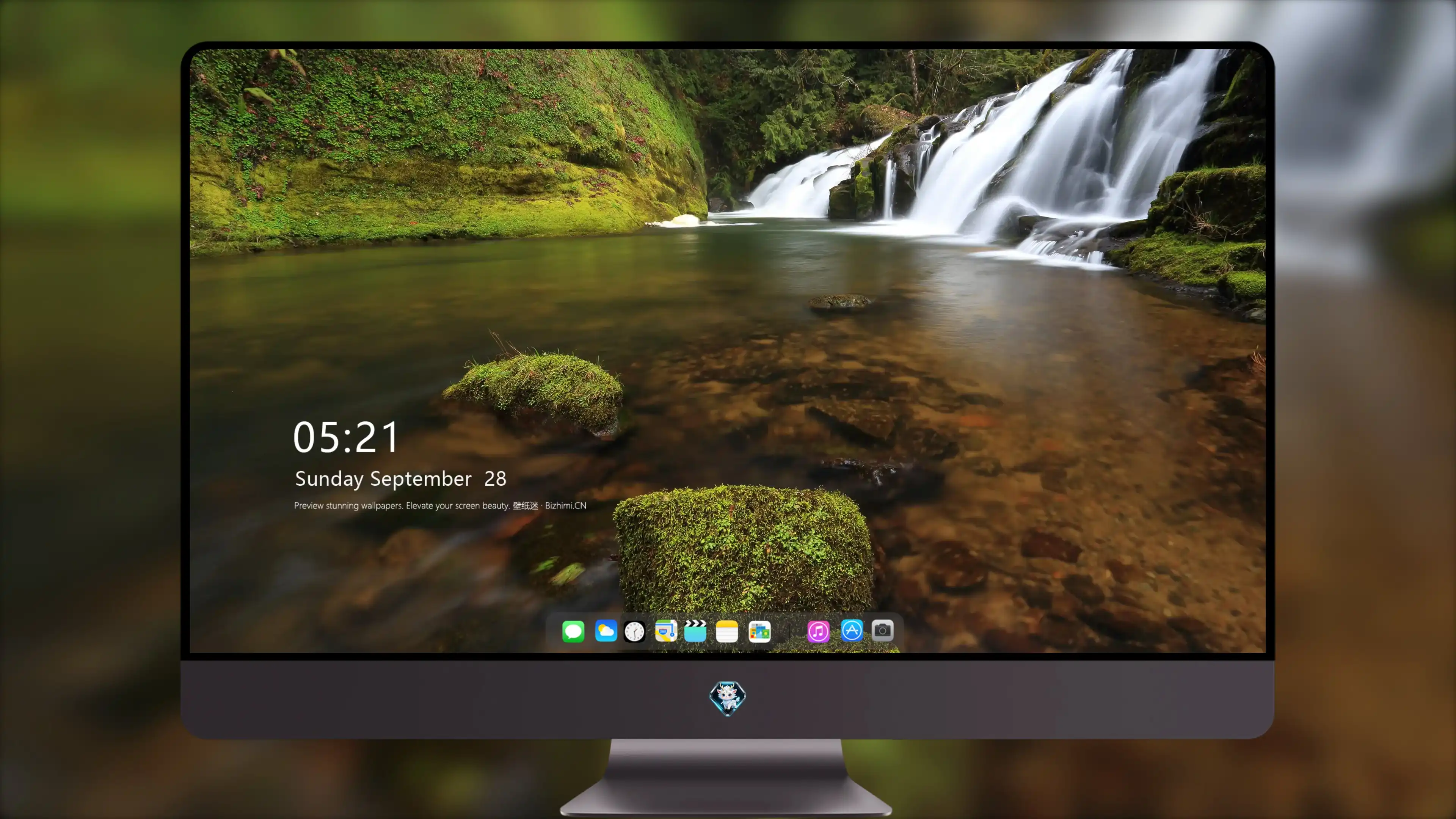 气势磅礴的 瀑布自然风景 水景摄影 4K超清图 4K风景壁纸