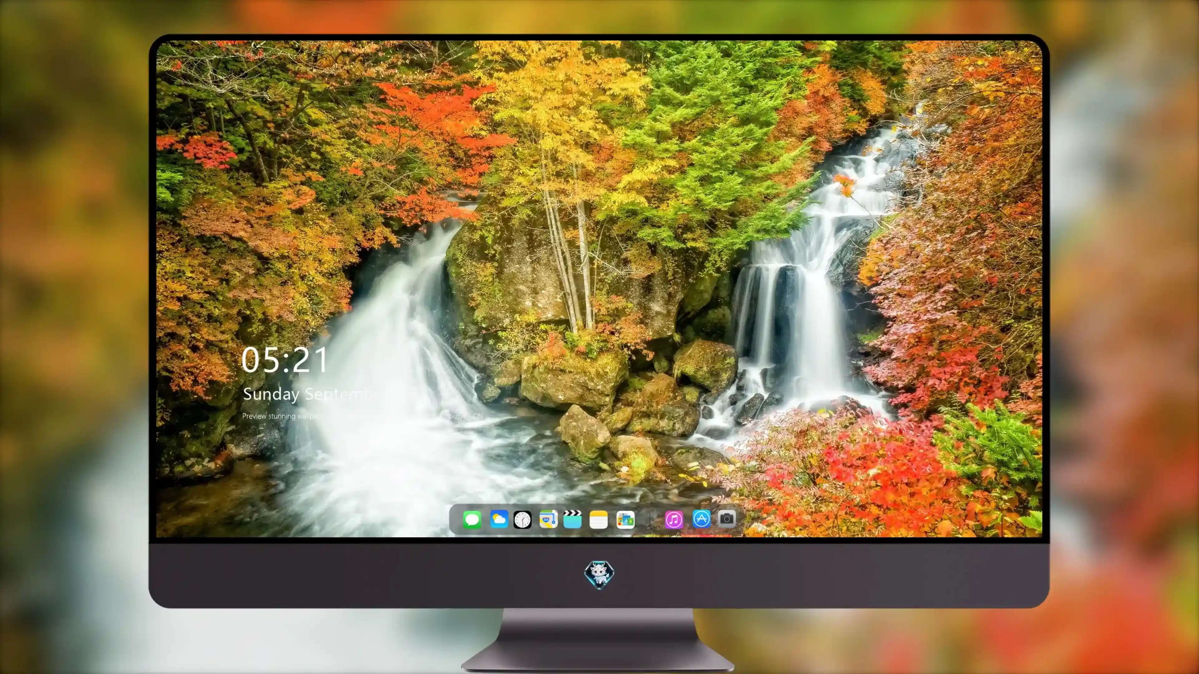 气势磅礴的 瀑布自然风景 水景摄影 4K超清图 4K风景壁纸