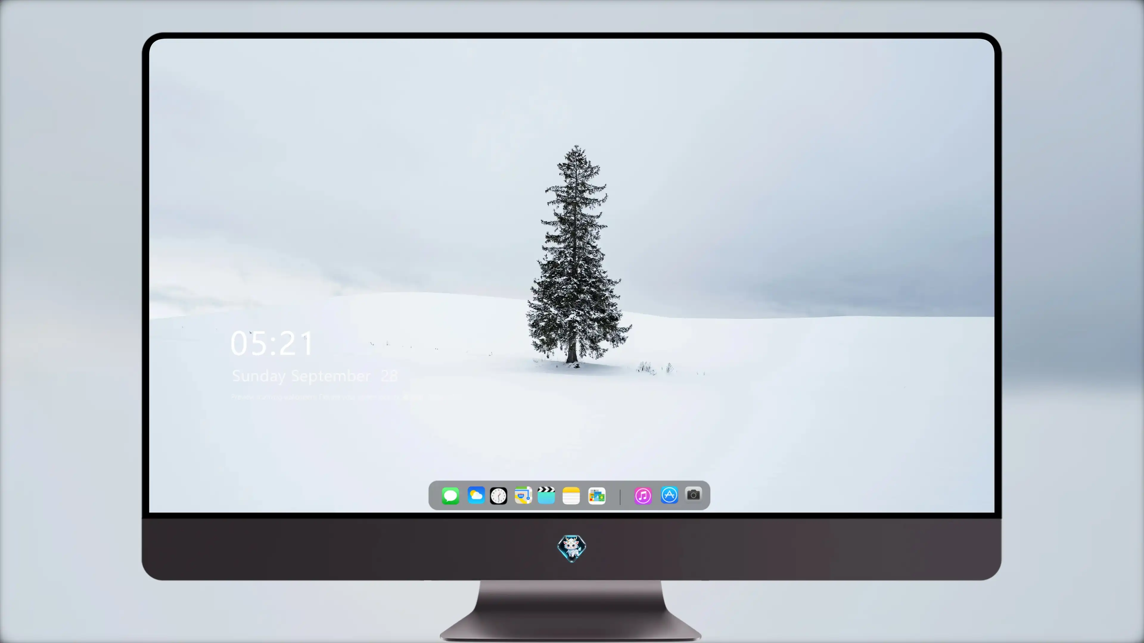 唯美雪景风光 冬日美景 高清素材