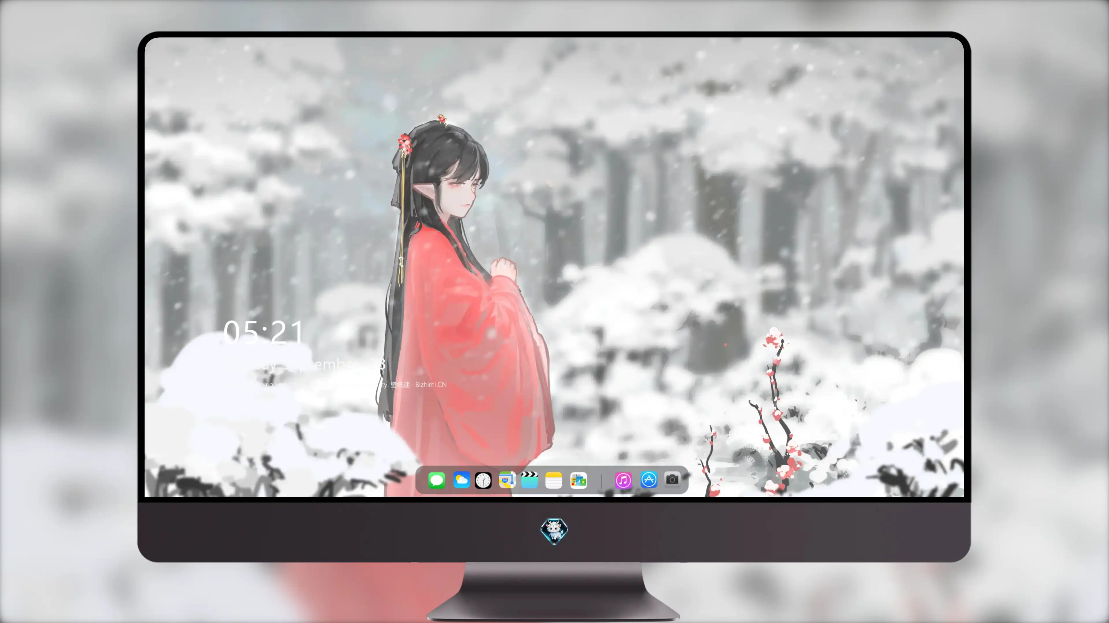 高清冬日雪景 冬日美景 高清素材