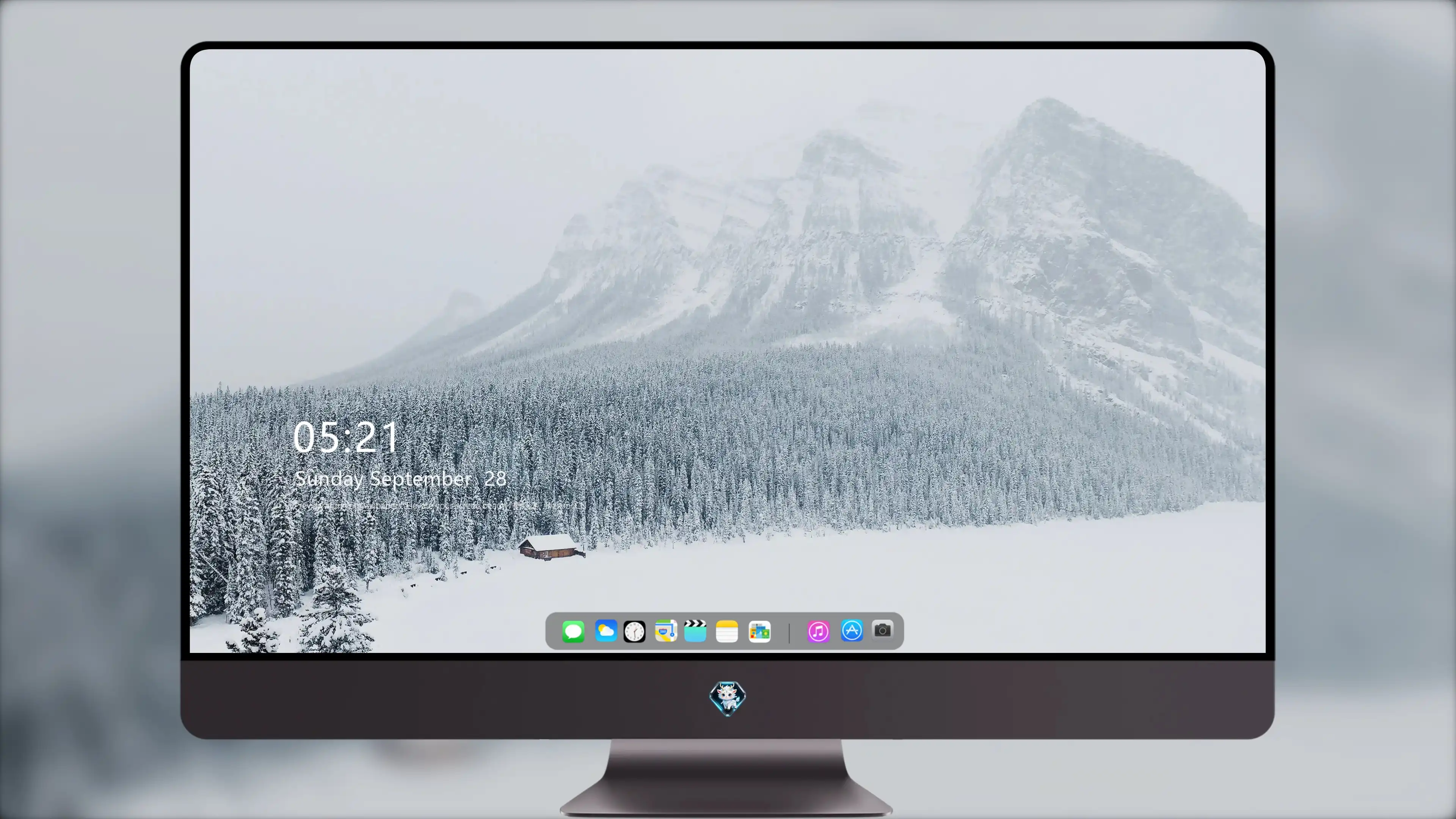 清新自然的 雪景自然风景 自然摄影 4K超清图 4K风景壁纸