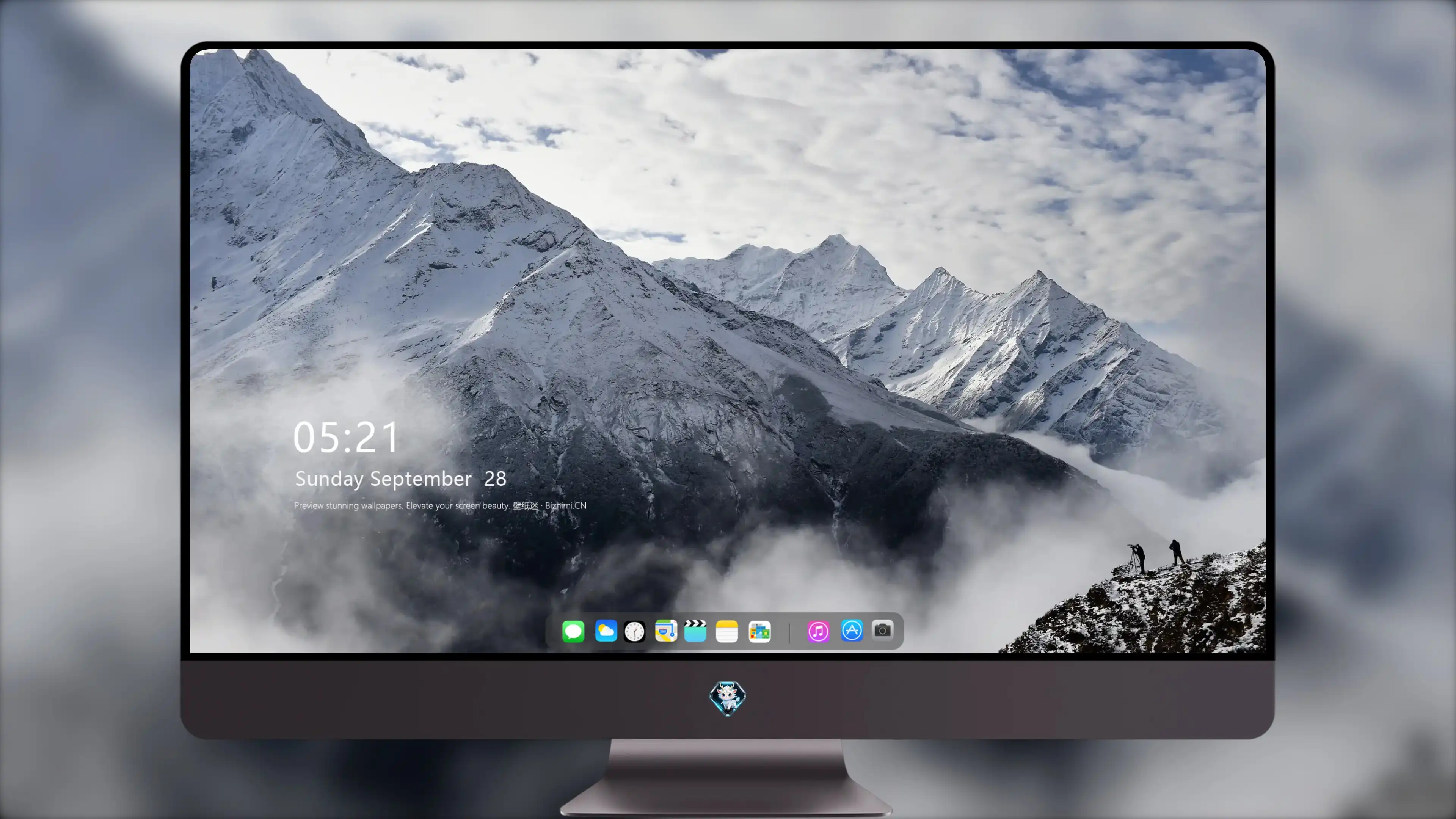 清新自然的 雪景自然风景 自然摄影 4K超清图 4K风景壁纸